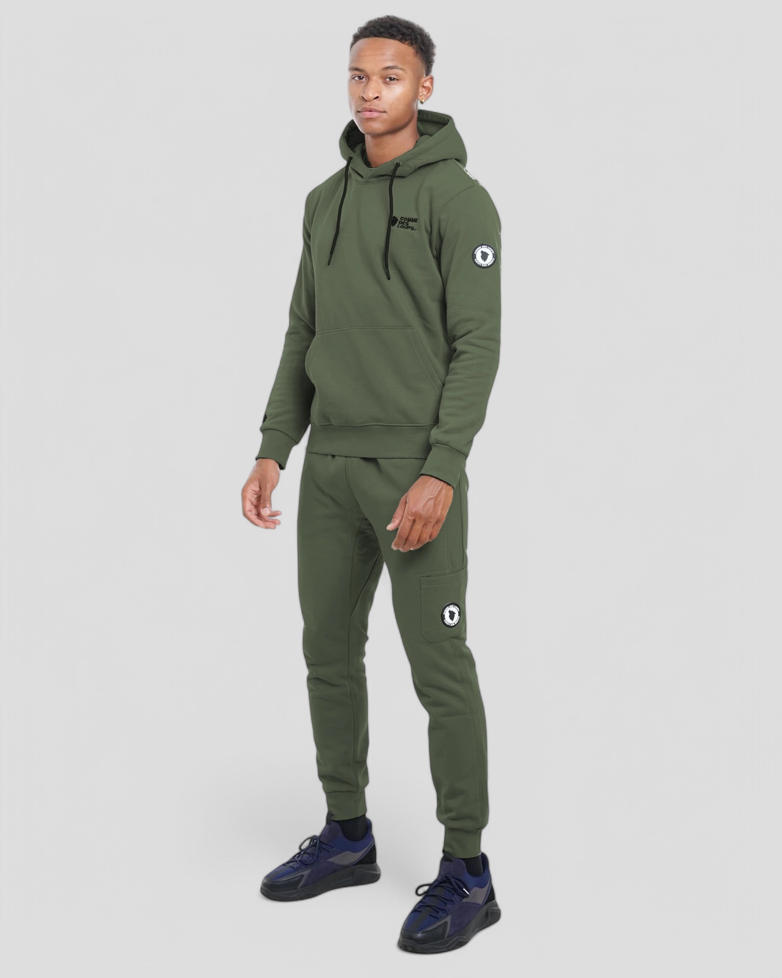 Survêtement capuche MANHATTAN Olive / Kaki Unisexe