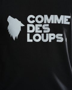T-SHIRT NOIR COMME DES LOUPS TS-001
