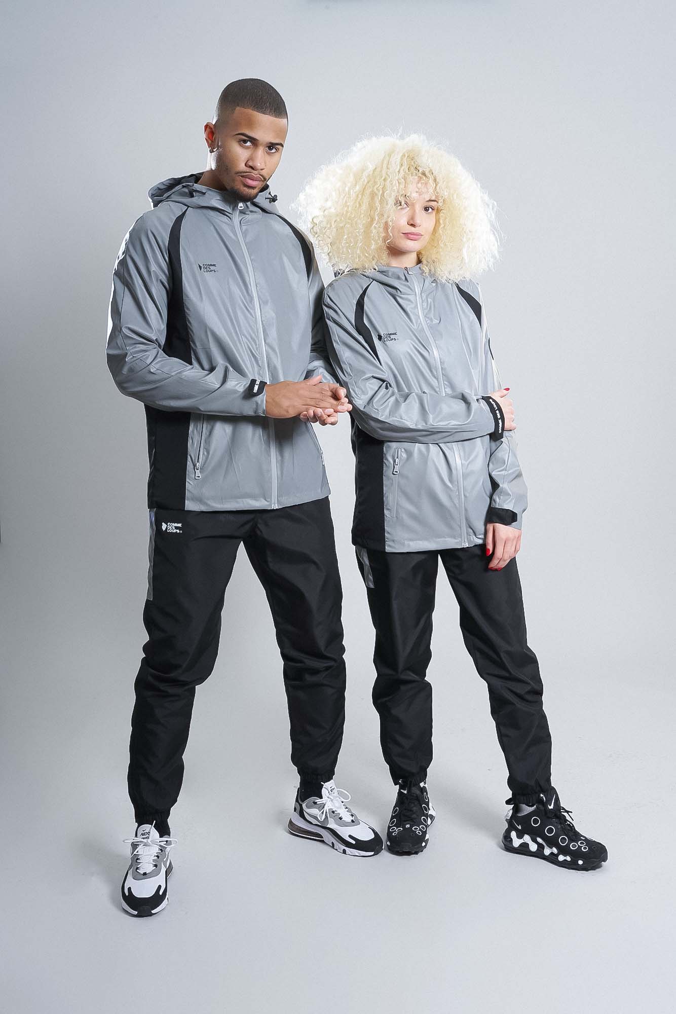Survêtement Capuche  QUEEN Réflector / Noir Unisexe