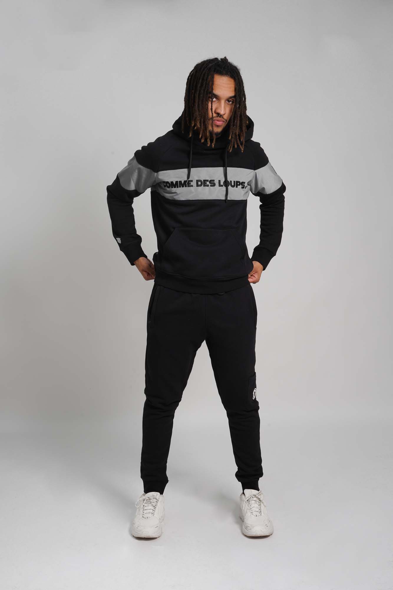 SURVET Napoli UNISEX ( noir réfléchissant ) H-002 PT-003