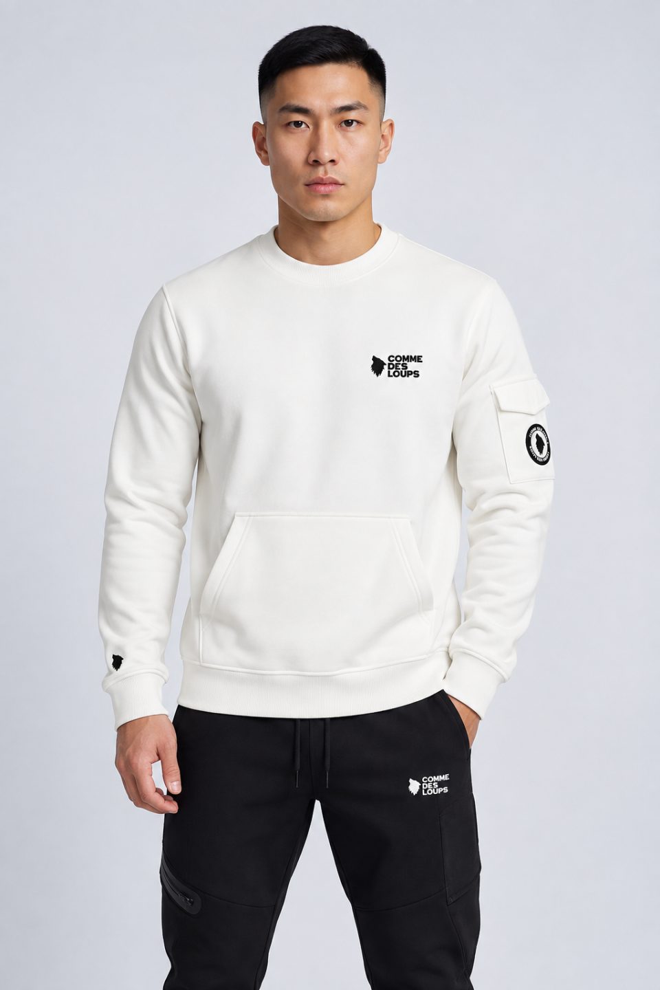 Crewneck Comme Des Loups BROOKLYN Blanc