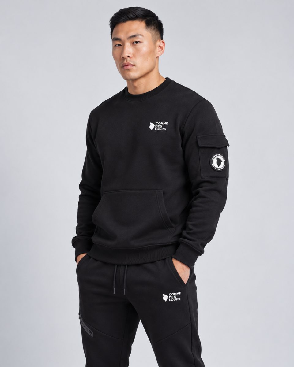 Crewneck Comme Des Loups BROOKLYN Noir