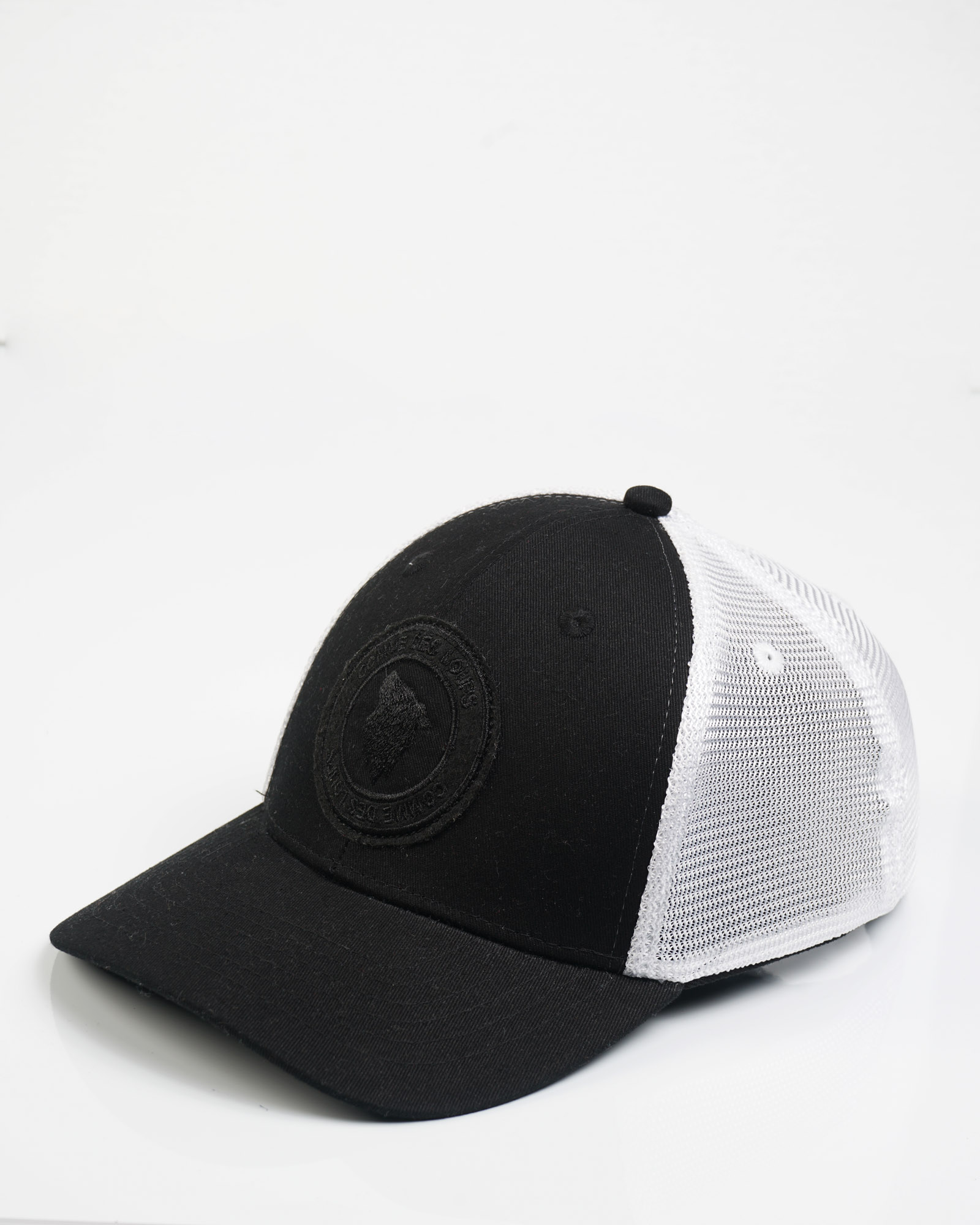 Casquette Santiago Noir Blanc