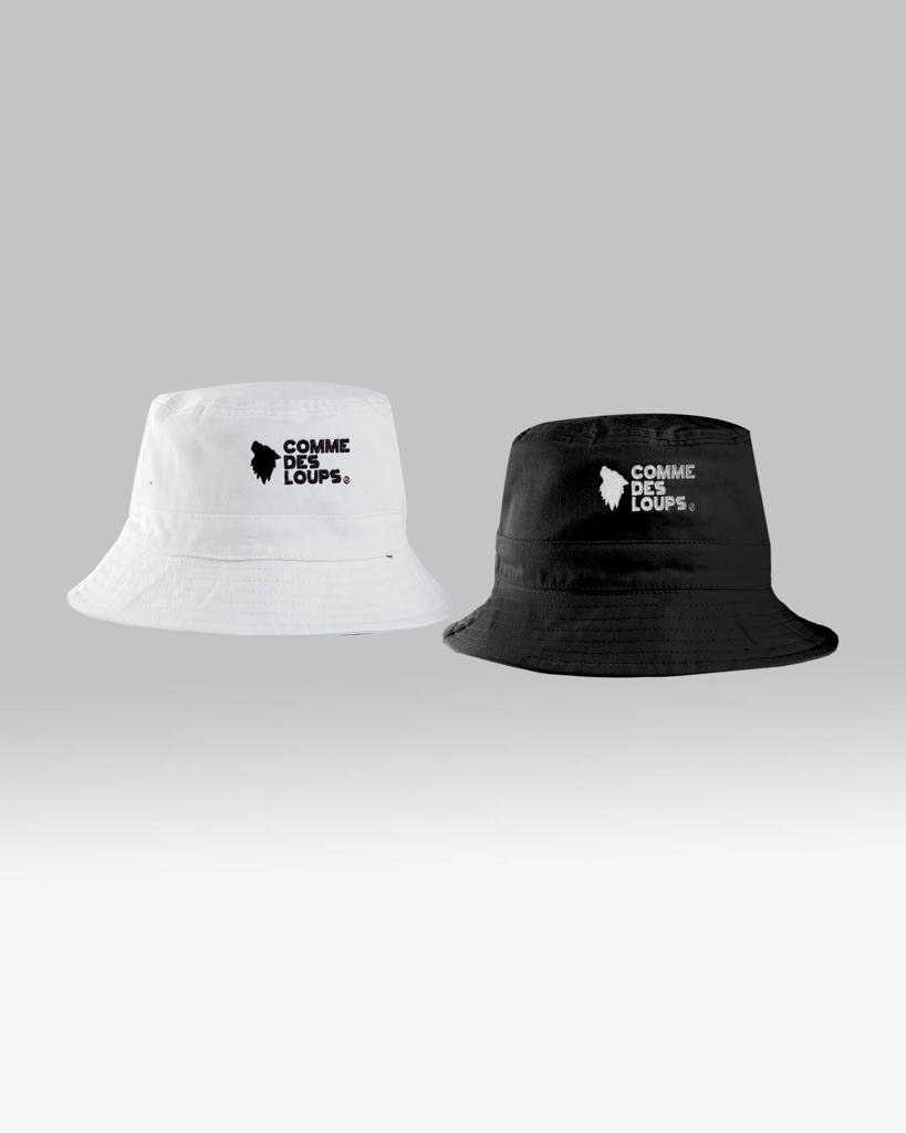 Bob Reversible Comme des loups Noir/Blanc