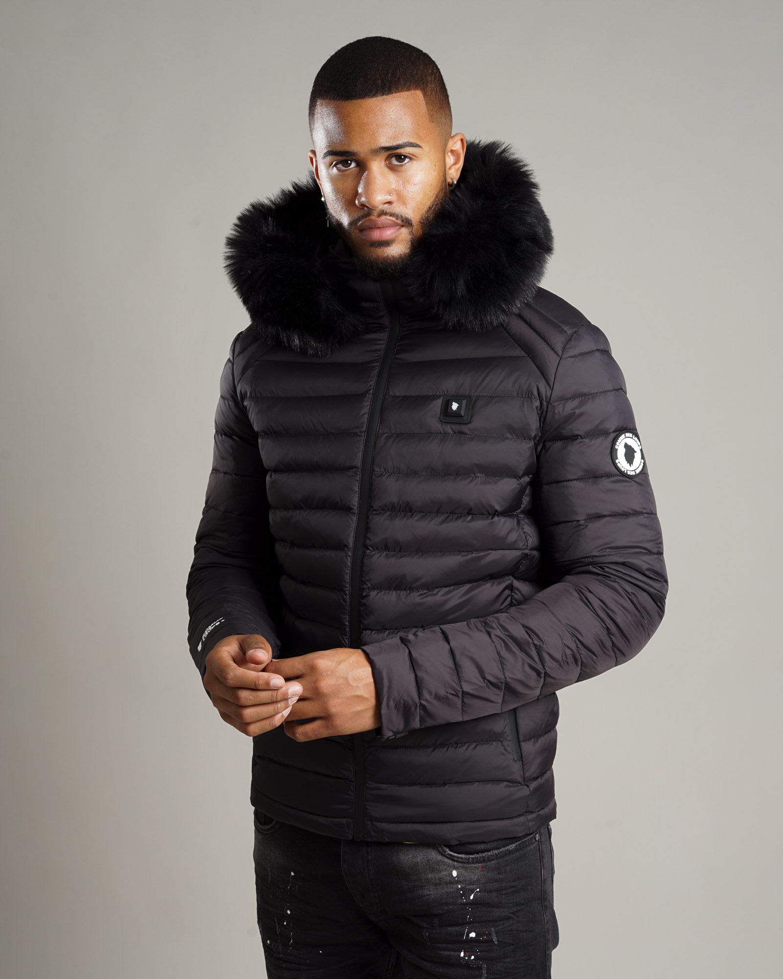 Doudoune Chauffante Capuche Fourrure OTTAWA Premium