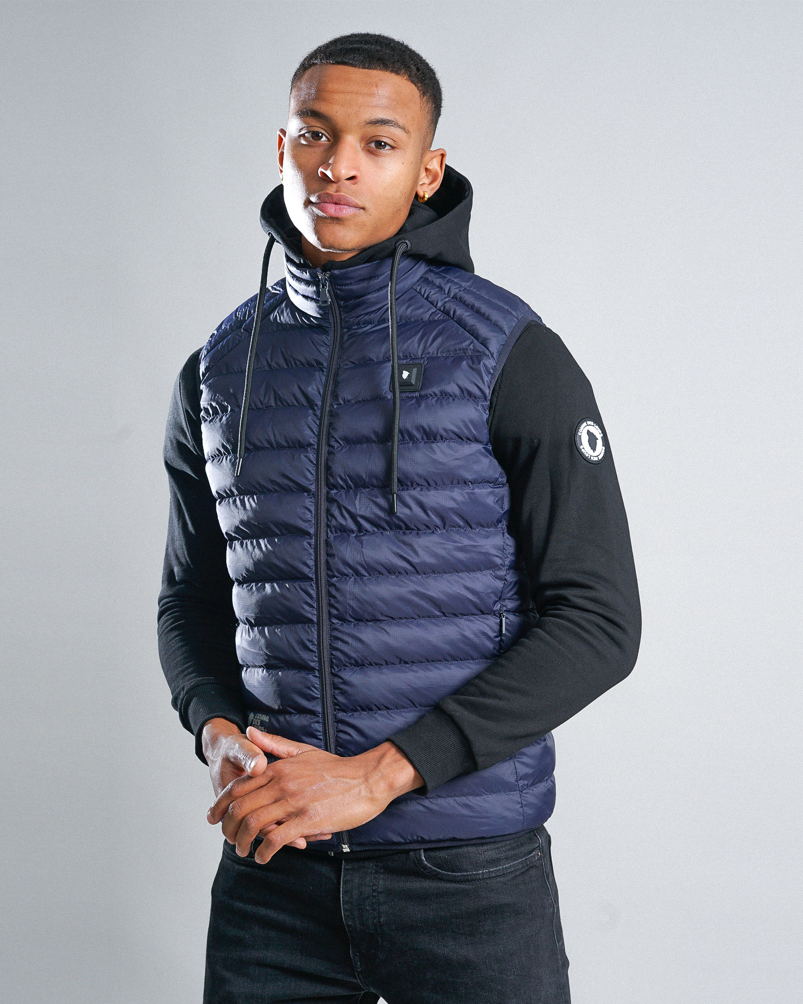 Doudoune Chauffante Sans Manche PORTO Navy