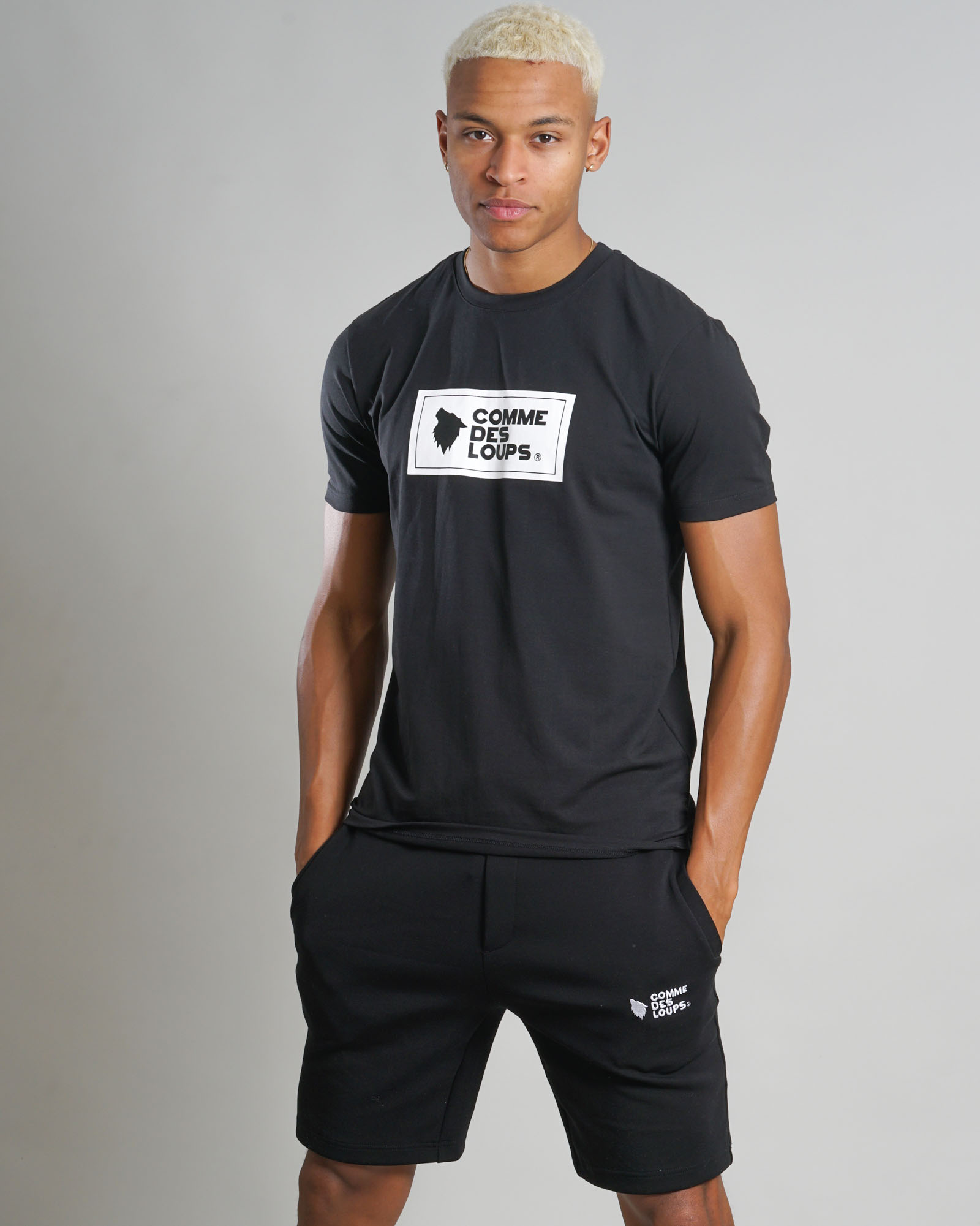 Tee-Shirt Comme Des Loups GENOVA Noir