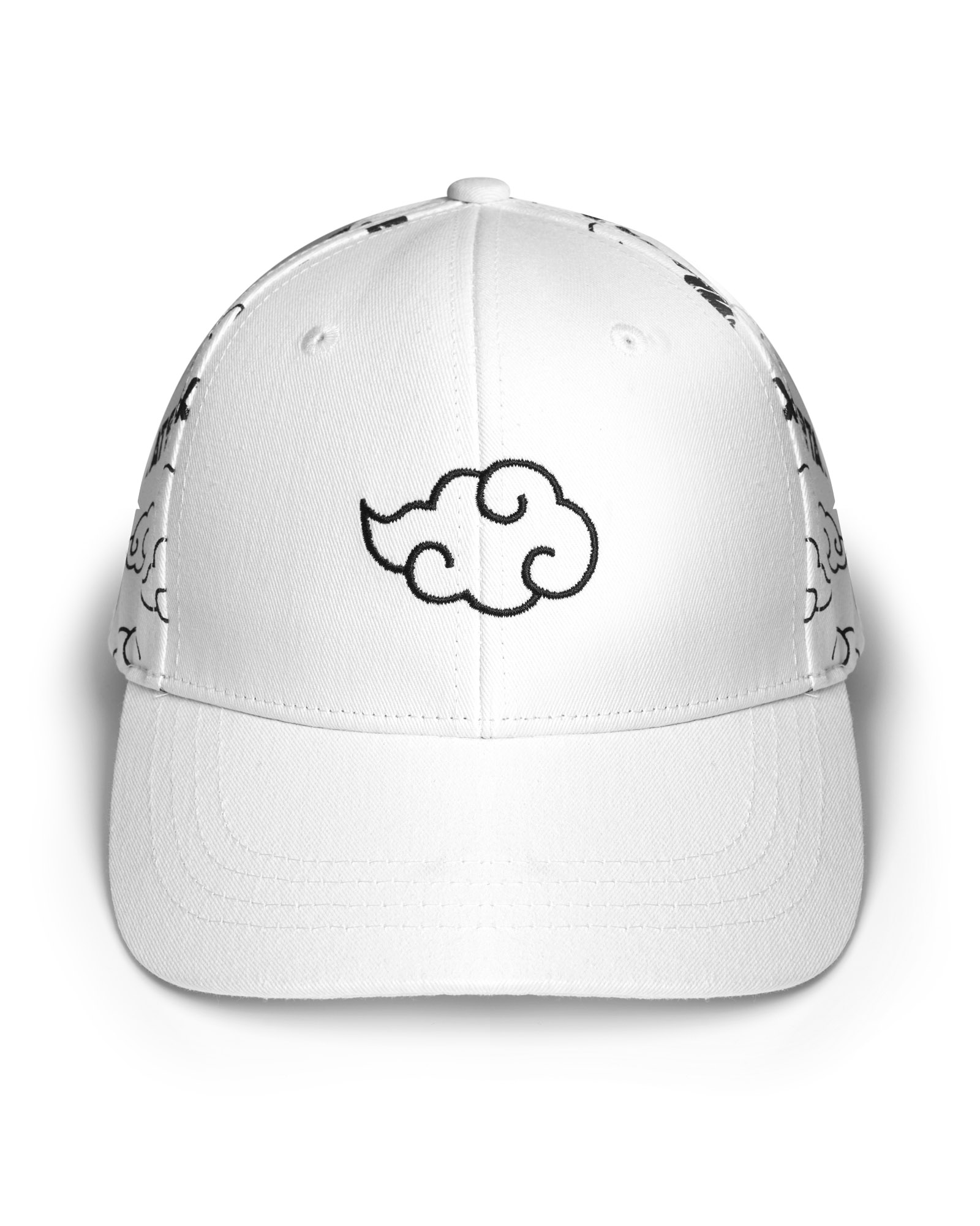 Casquette Comme Des Loups x Naruto AKATSUKI 3 Blanc