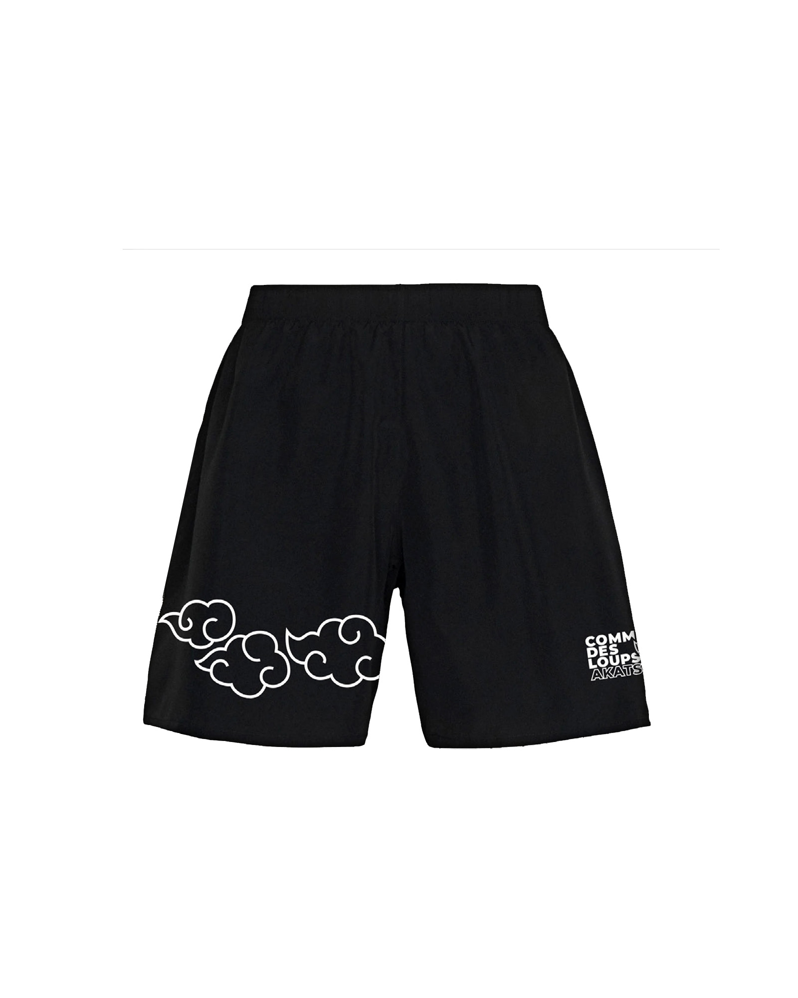 Short Comme des loups x Naruto AKATSUKI Noir