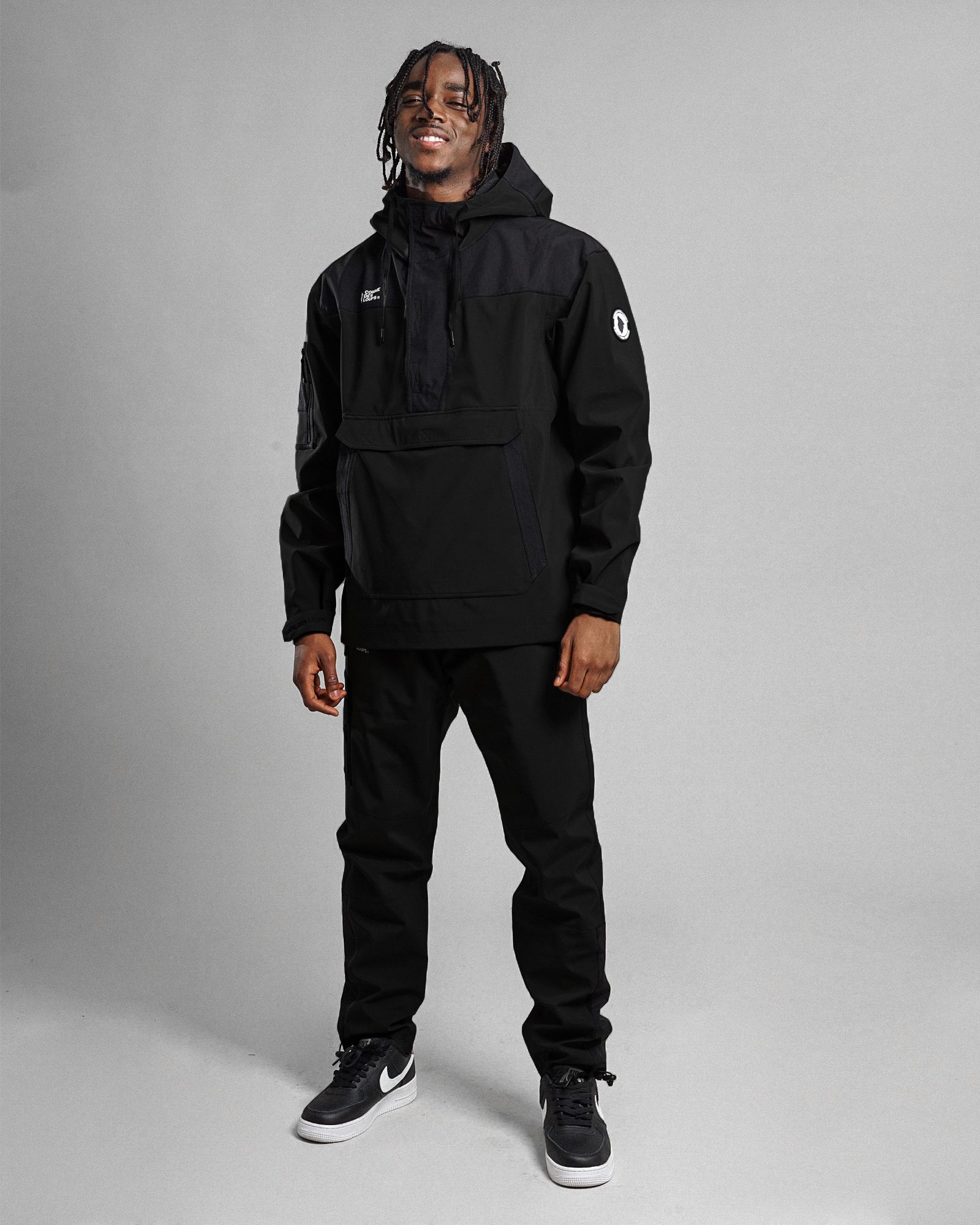 Survêtement Capuche HARLEM 2 Noir Unisexe