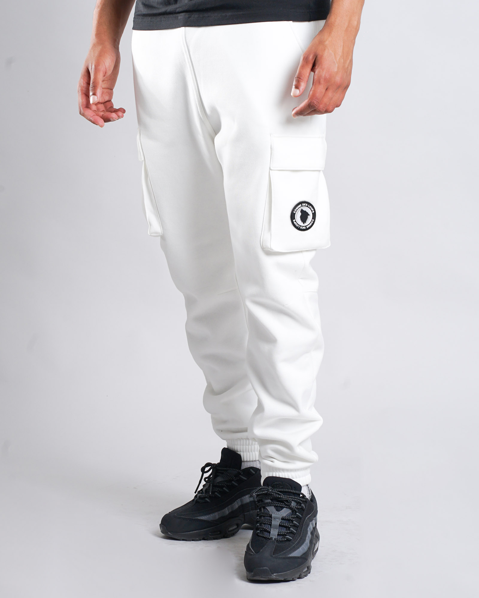 Pantalon jogging Mexico cargo Blanc