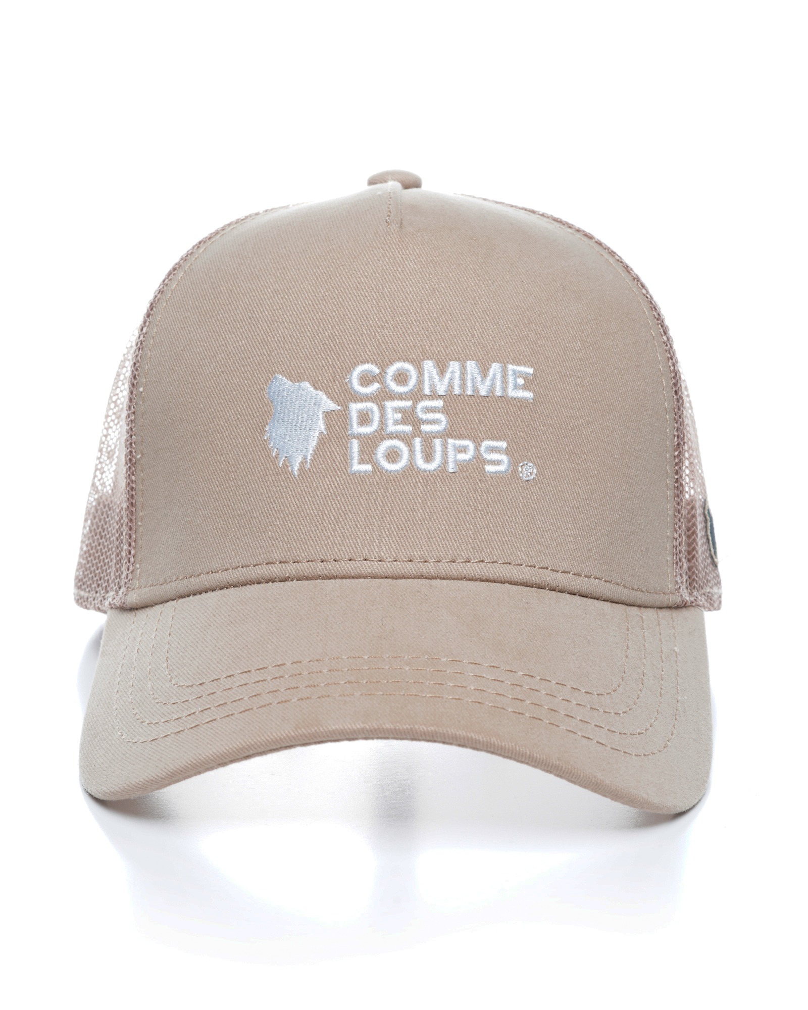 Casquette Trucker Camel Comme Des Loups