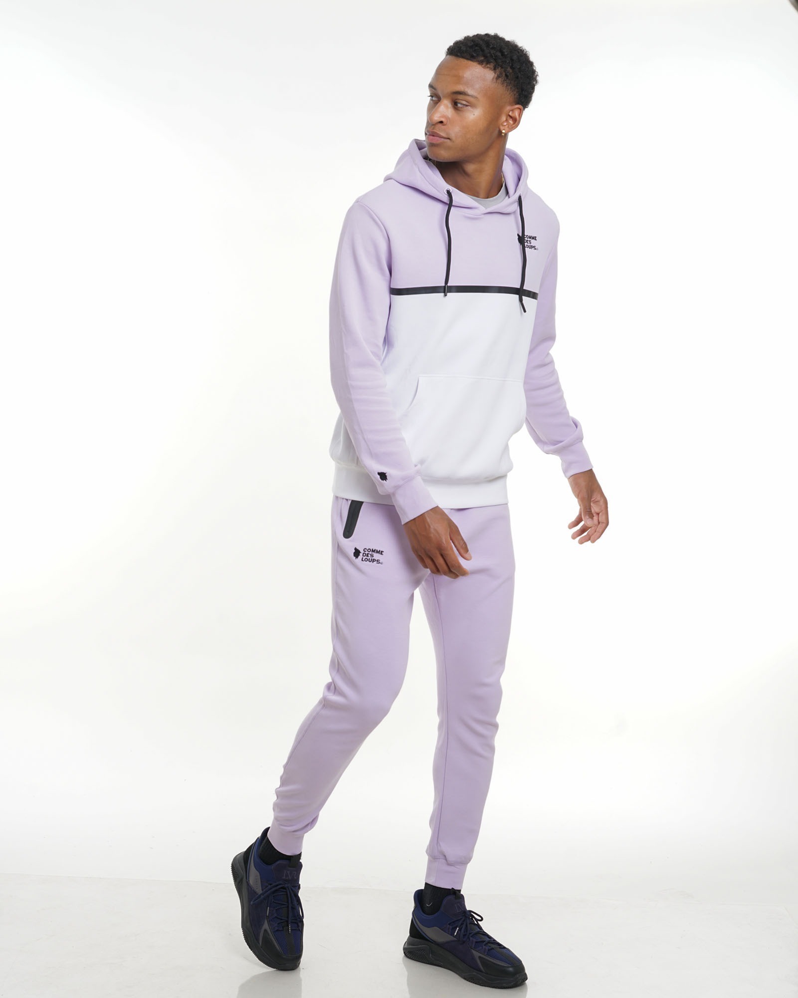 Survêtement capuche Candy Violet
