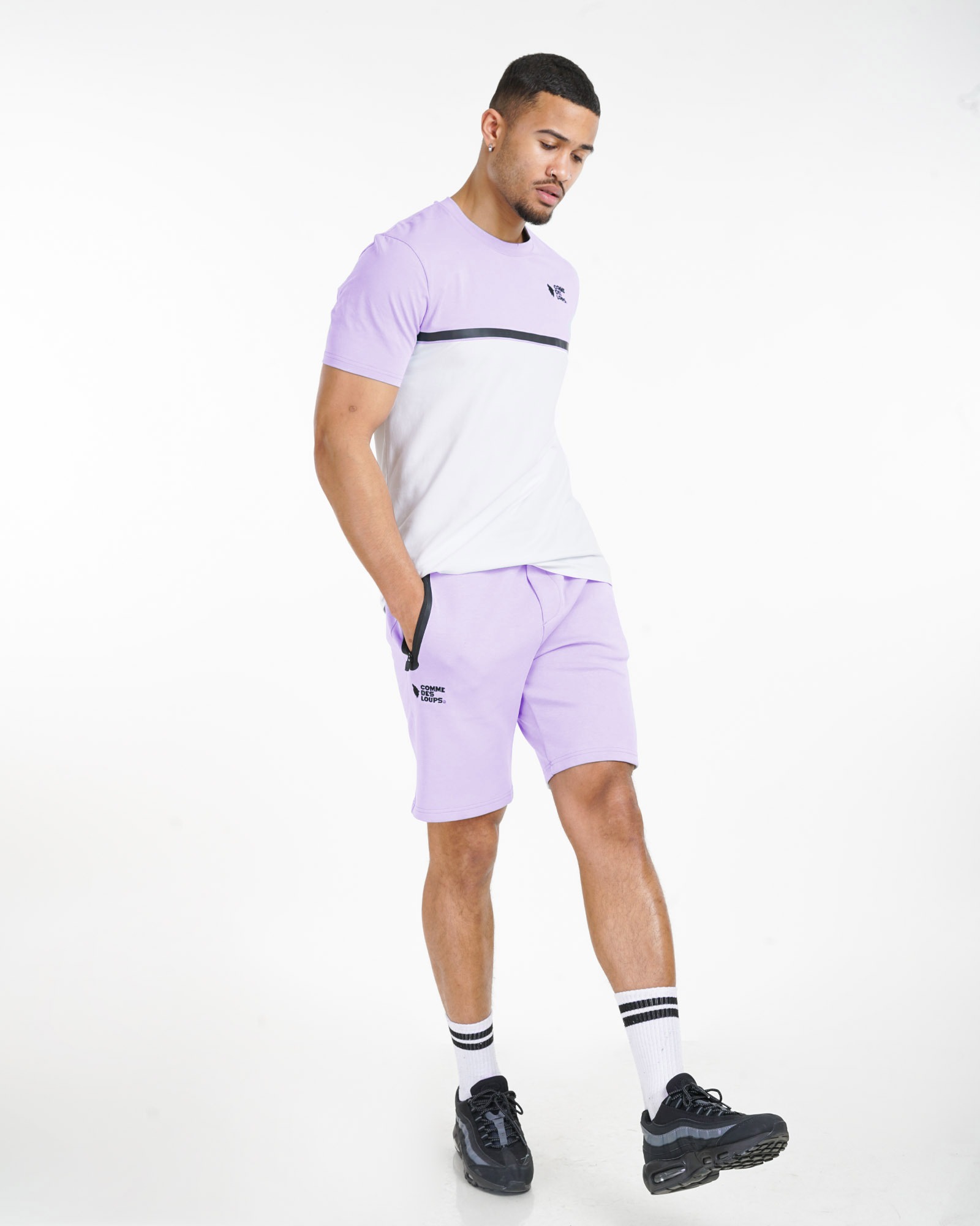 Ensemble Short T-Shirt EVEREST VIOLET