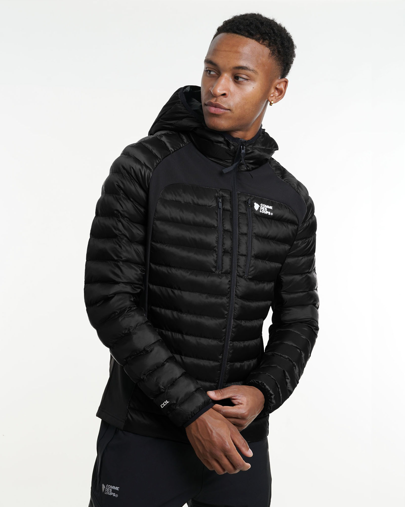 Doudoune Capuche COLORADO Noir