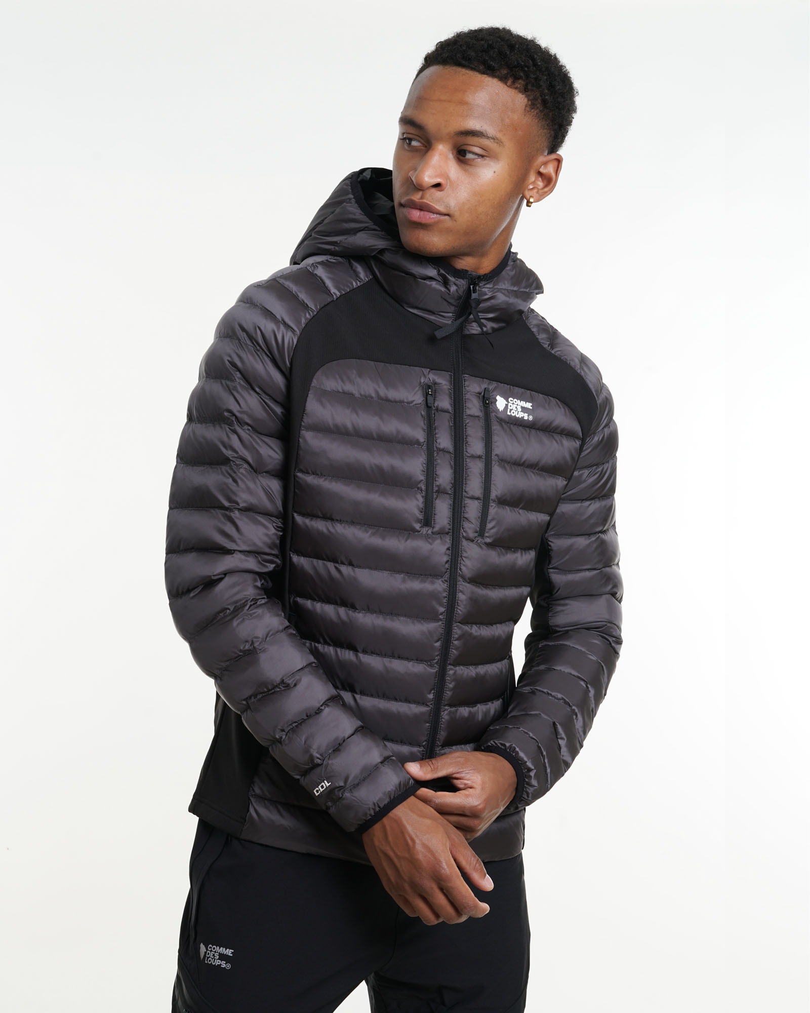 Doudoune Capuche COLORADO Gris