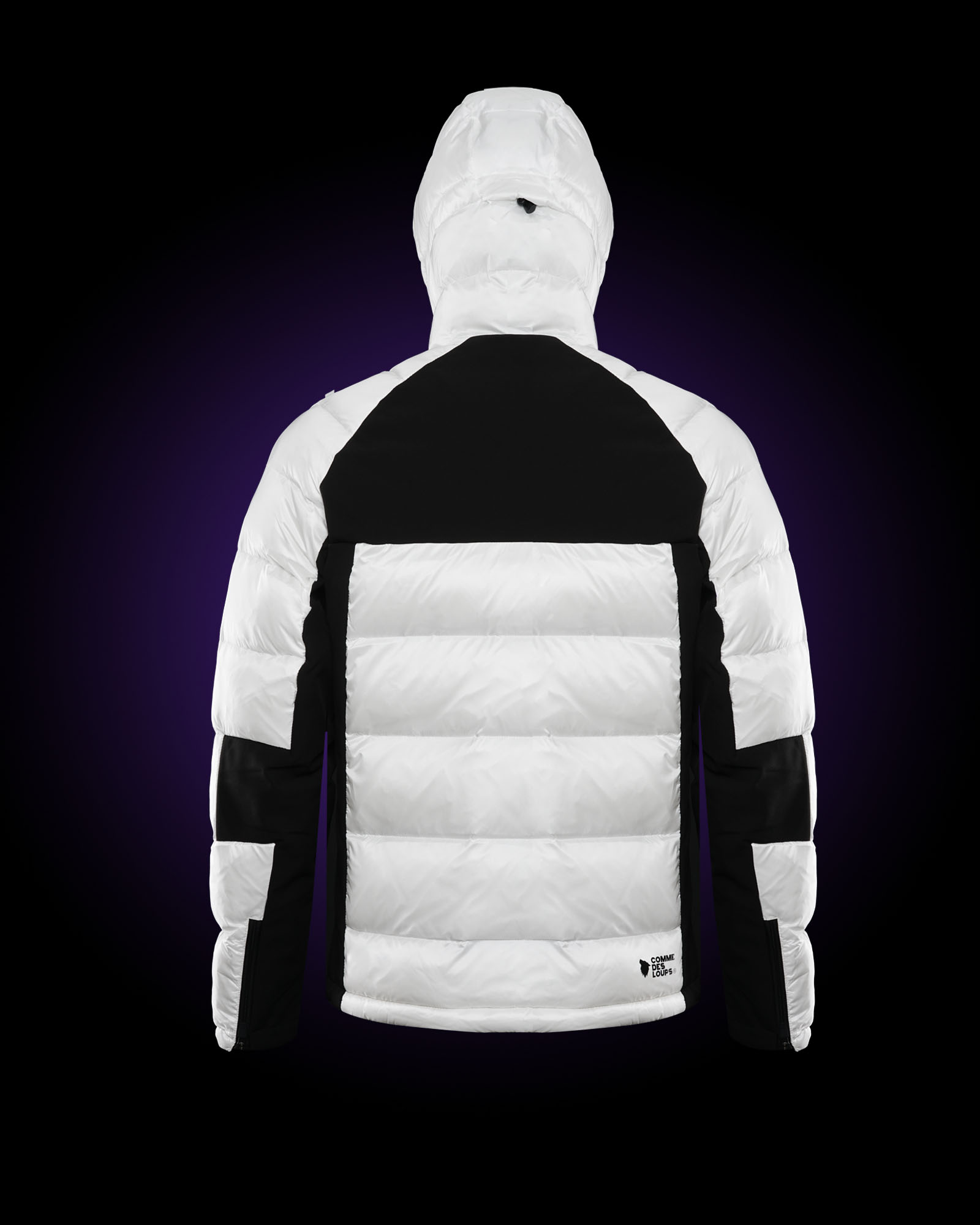 Doudoune Chauffante Capuche ANDORRE Blanc3