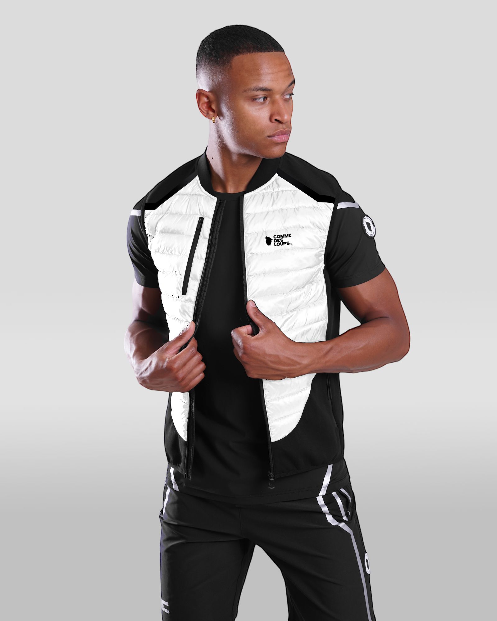 Veste Sans Manche ATHLETICS Blanc