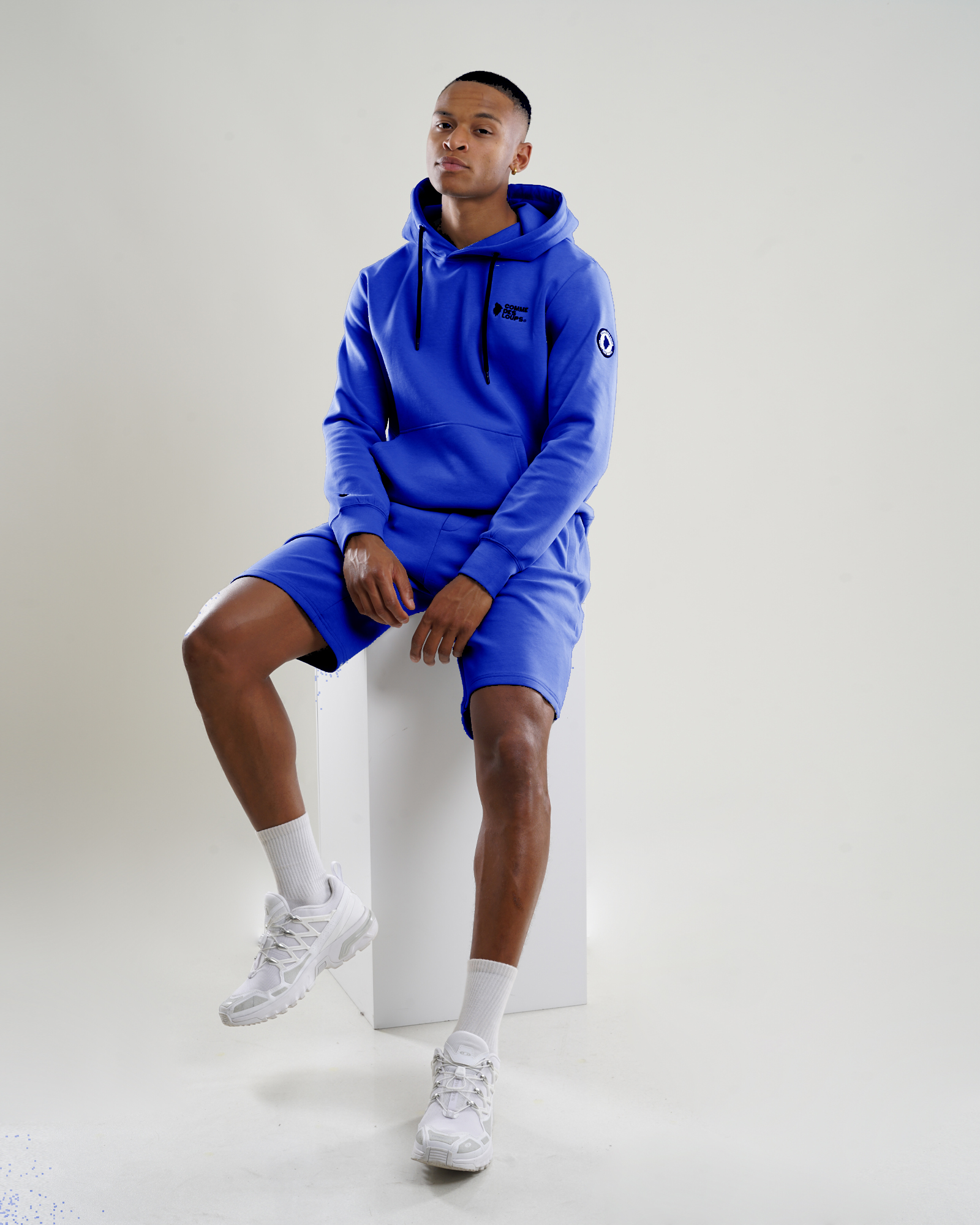 Sweat Capuche SWEATY Bleu