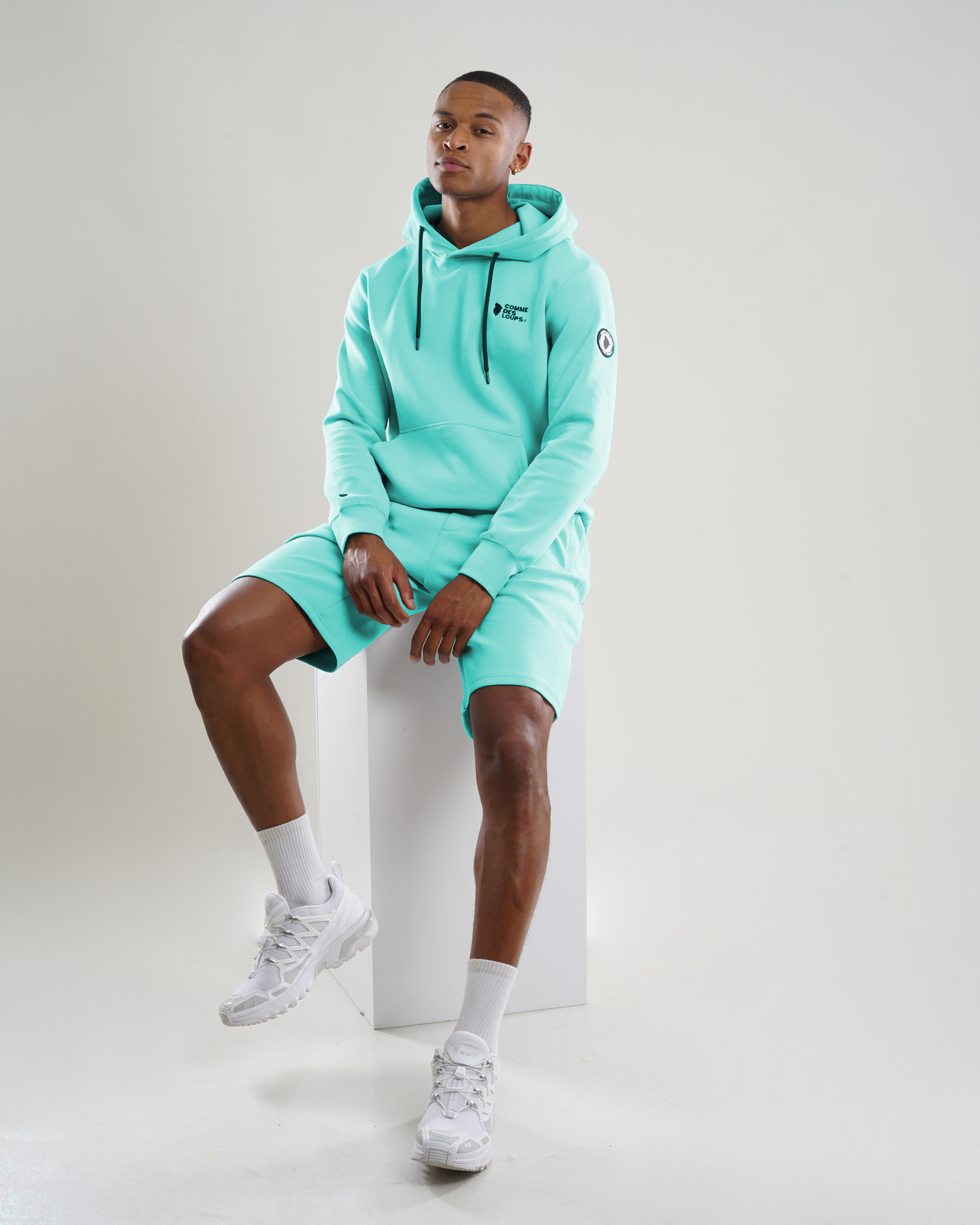 Sweat Capuche SWEATY Vert