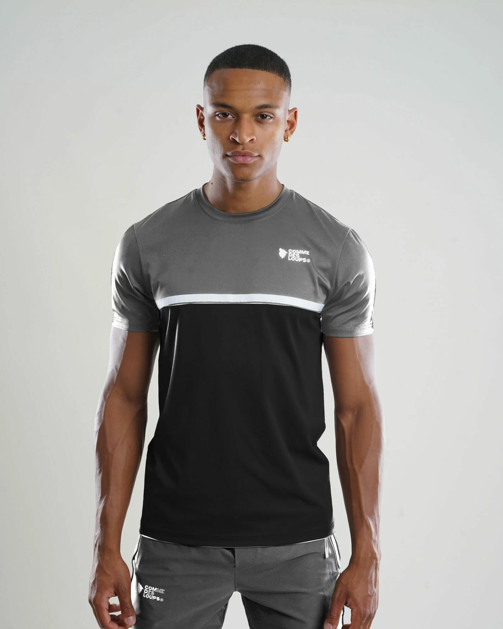 Tee-Shirt Comme Des Loups Fresh Gris/Noir