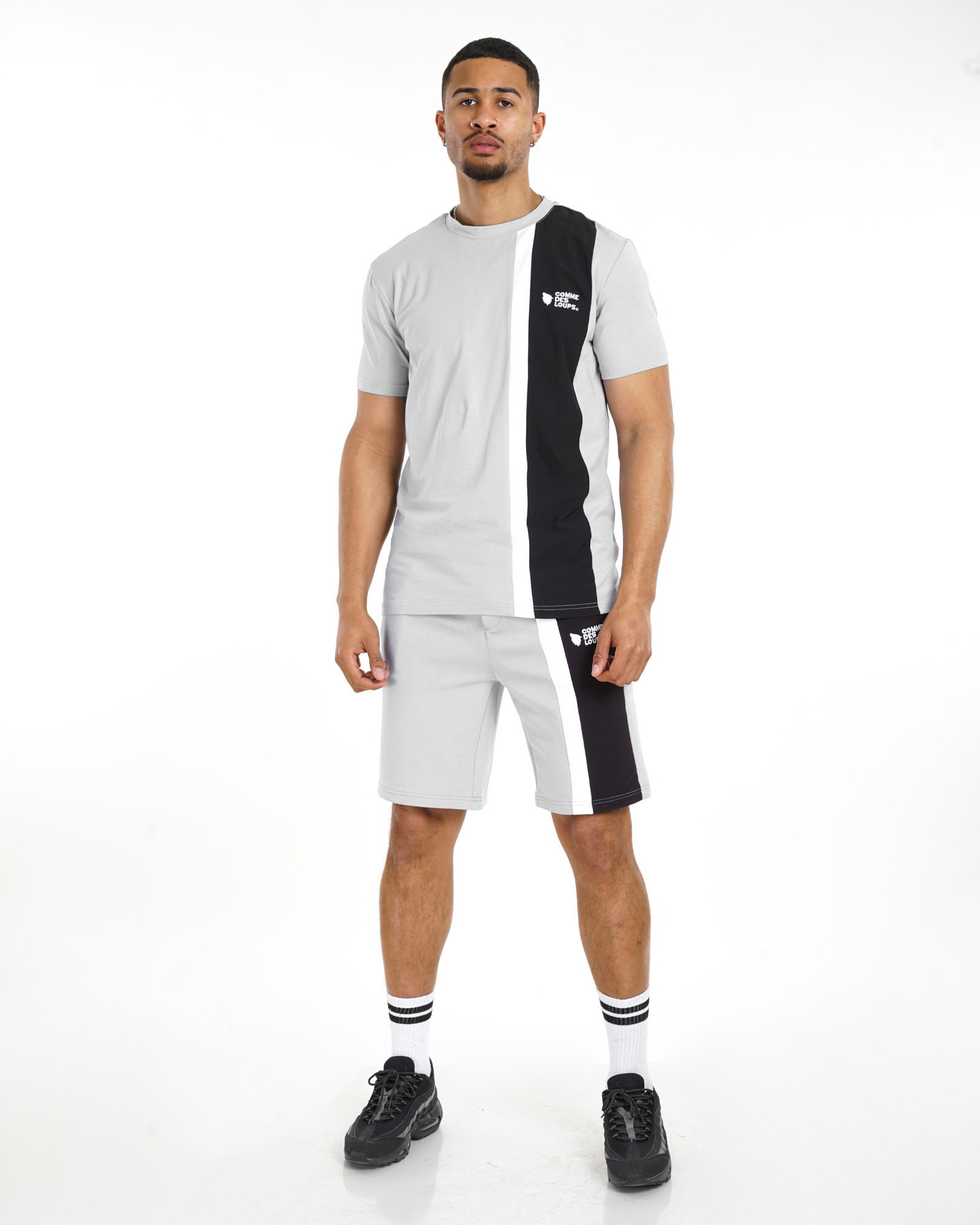Ensemble Short T-Shirt AMALFI Gris