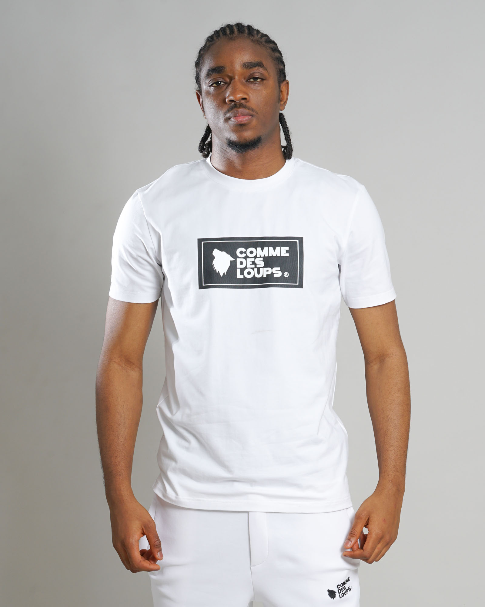 Ensemble Short Tee-Shirt Genova Blanc