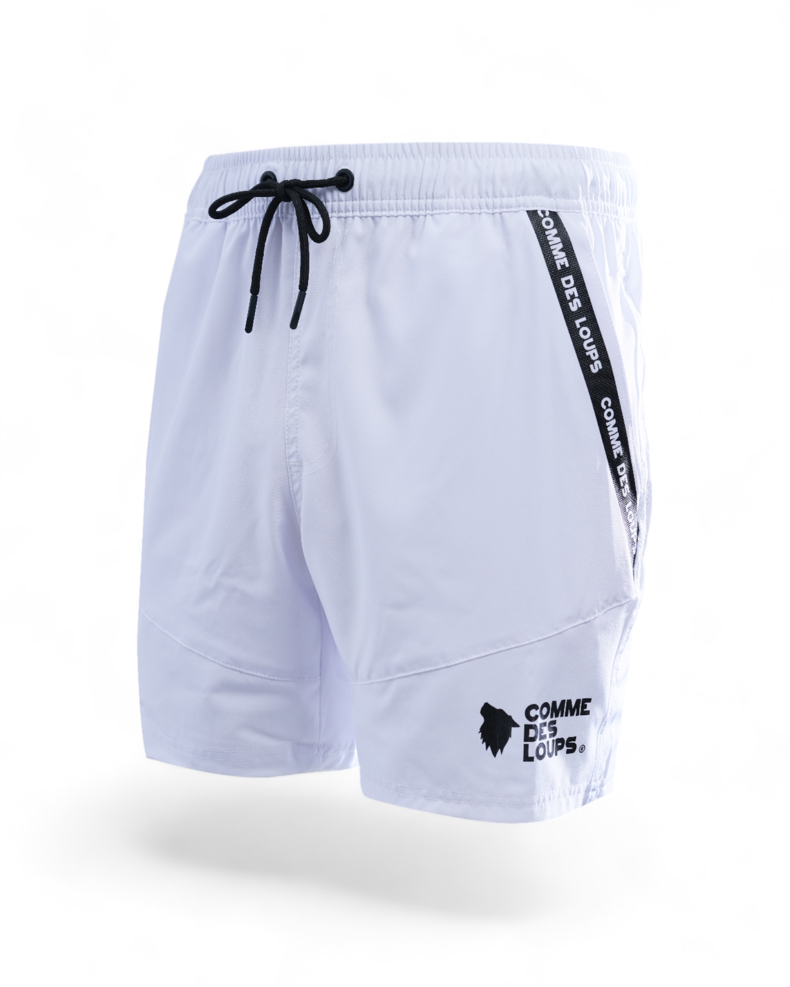 Short De Bain COMME DES LOUPS Blanc