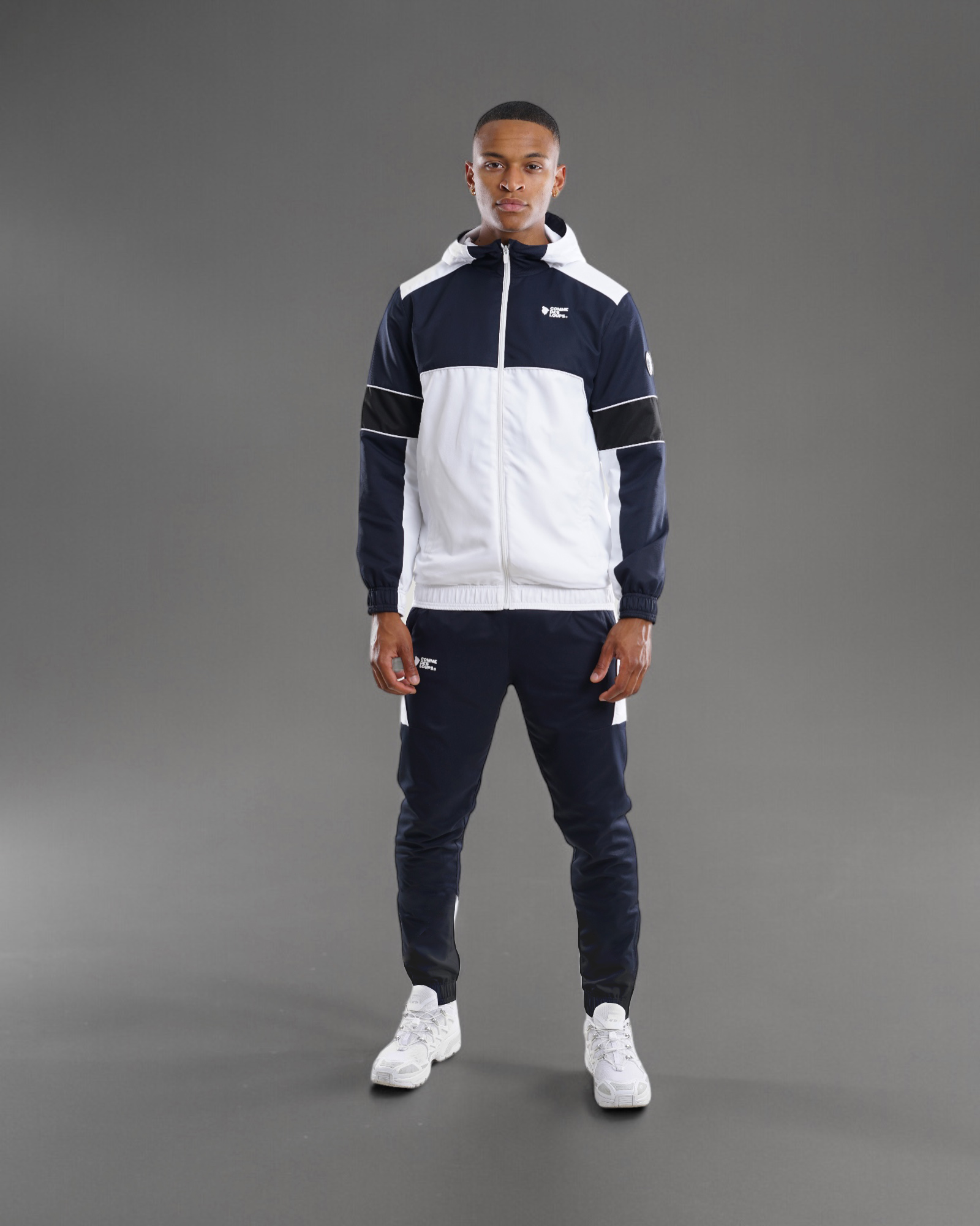 Survetement Cobalt Navy White Black
