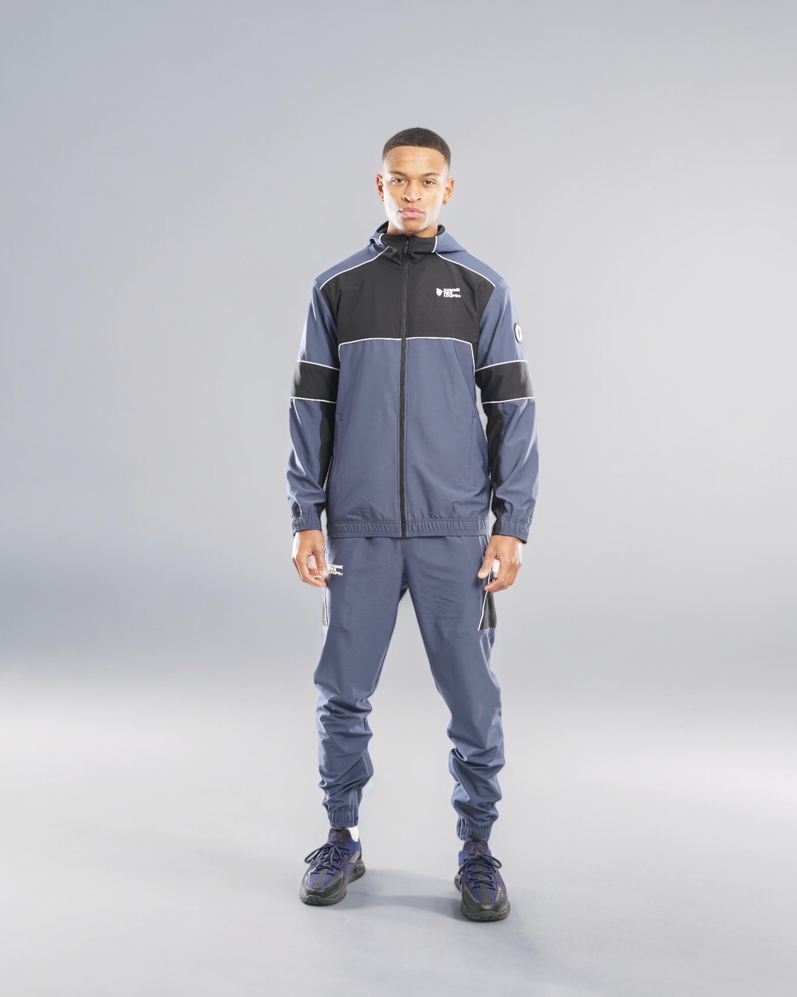 Survetement Flex Pack Bleu Sport Noir