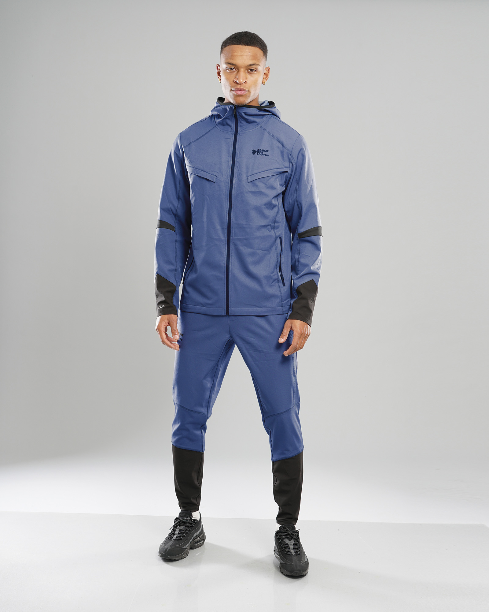 Survêtement Capuche Running Blue Sport