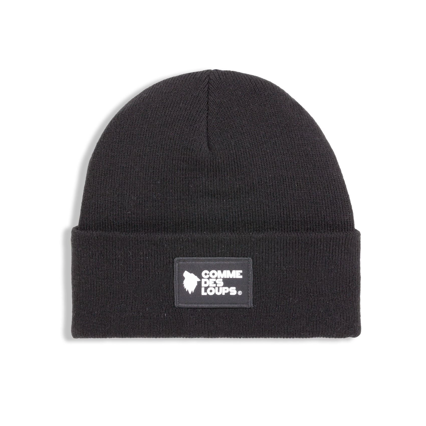 BONNET COMME DES LOUPS LOGO Brodé Noir
