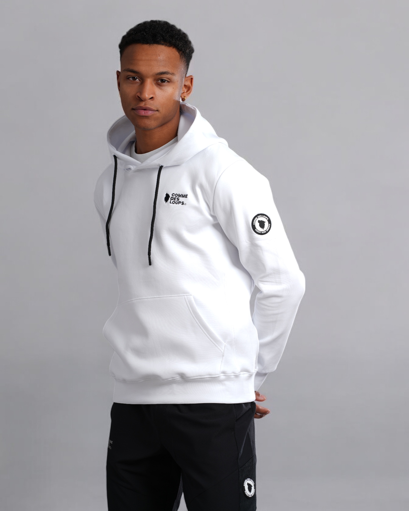 Sweat Capuche SWEATY Blanc