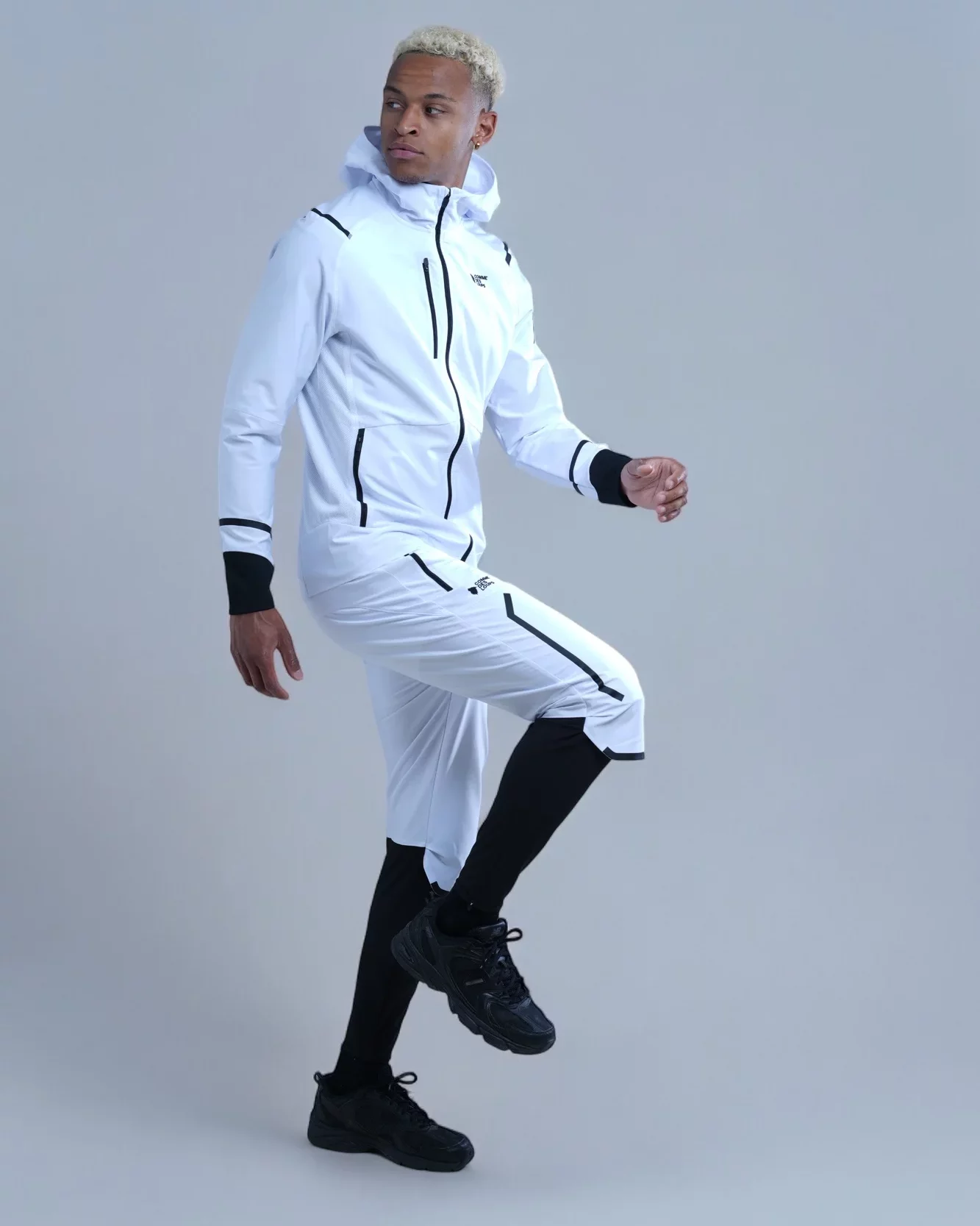 Survêtement Capuche JUMP Blanc COMME DES LOUPS