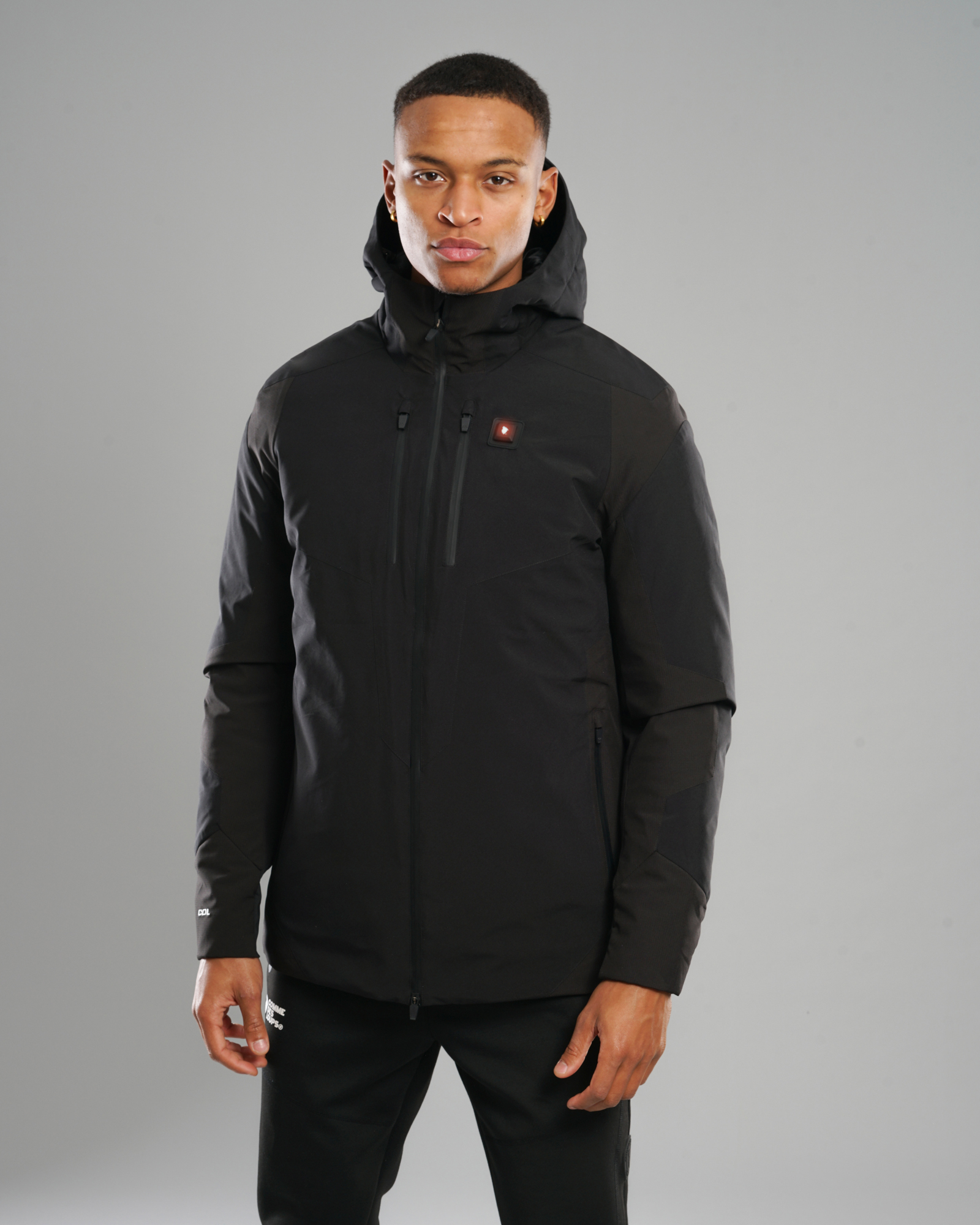 Doudoune Chauffante Capuche CHAMONIX 2 Noir