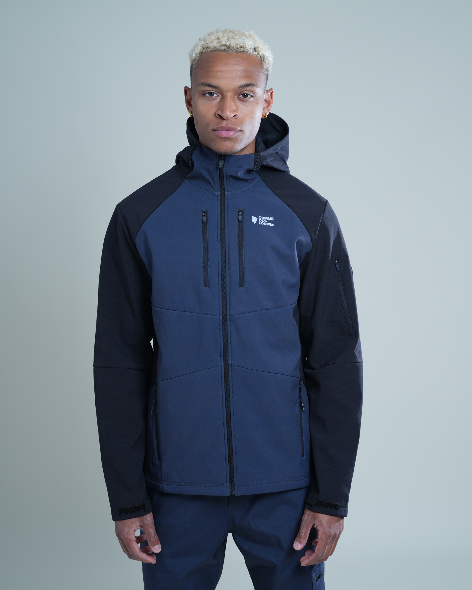 Veste Homme WOLF TRAIL Bleu Sport