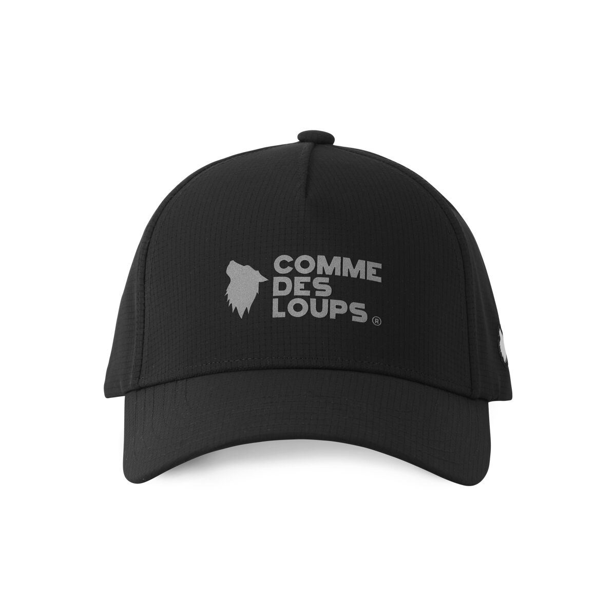 CASQUETTE COMME DES LOUPS RIPSTOP Noir Reflet