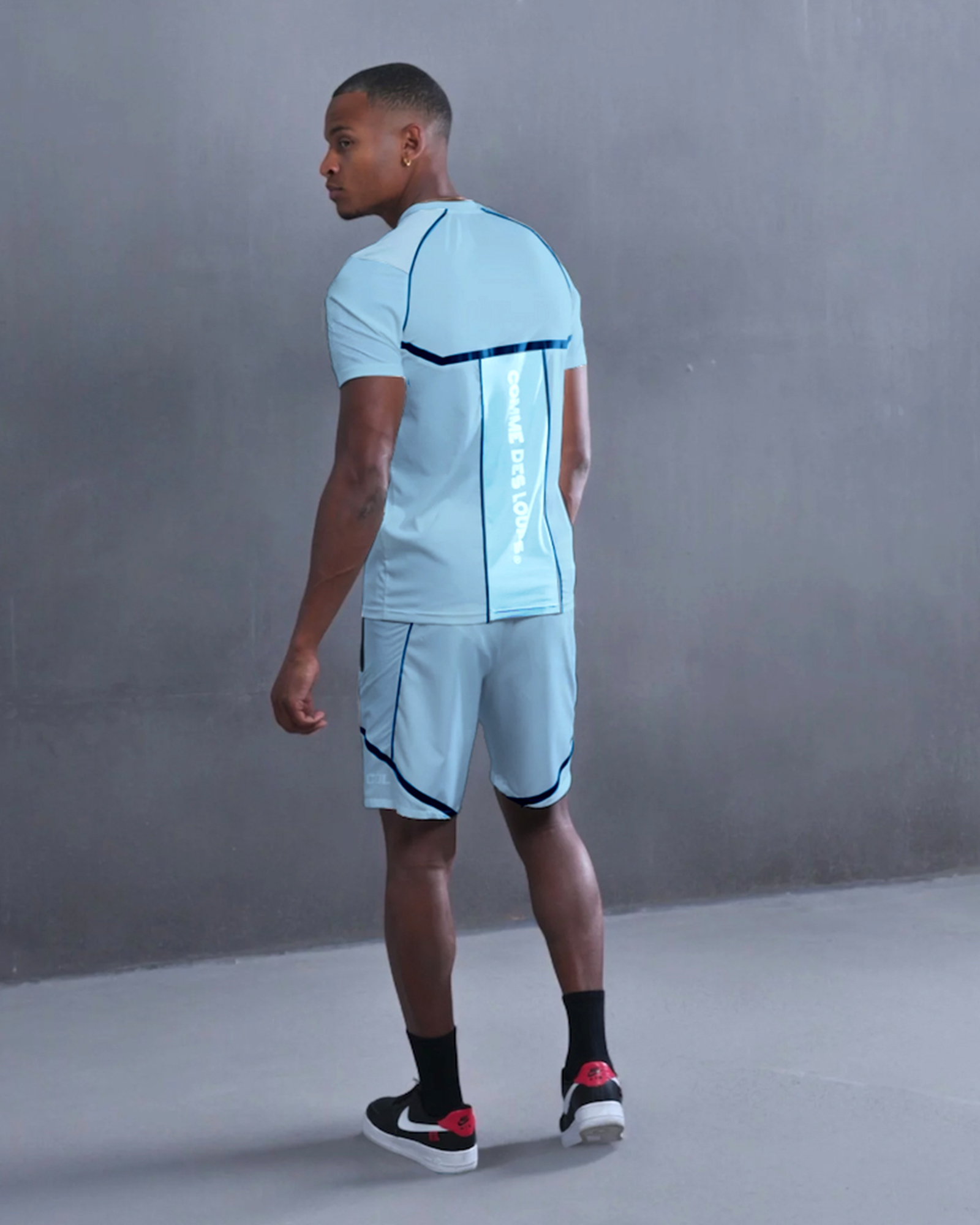 Tee-Shirt Comme Des Loups BALTIRUN Ocean Bleu