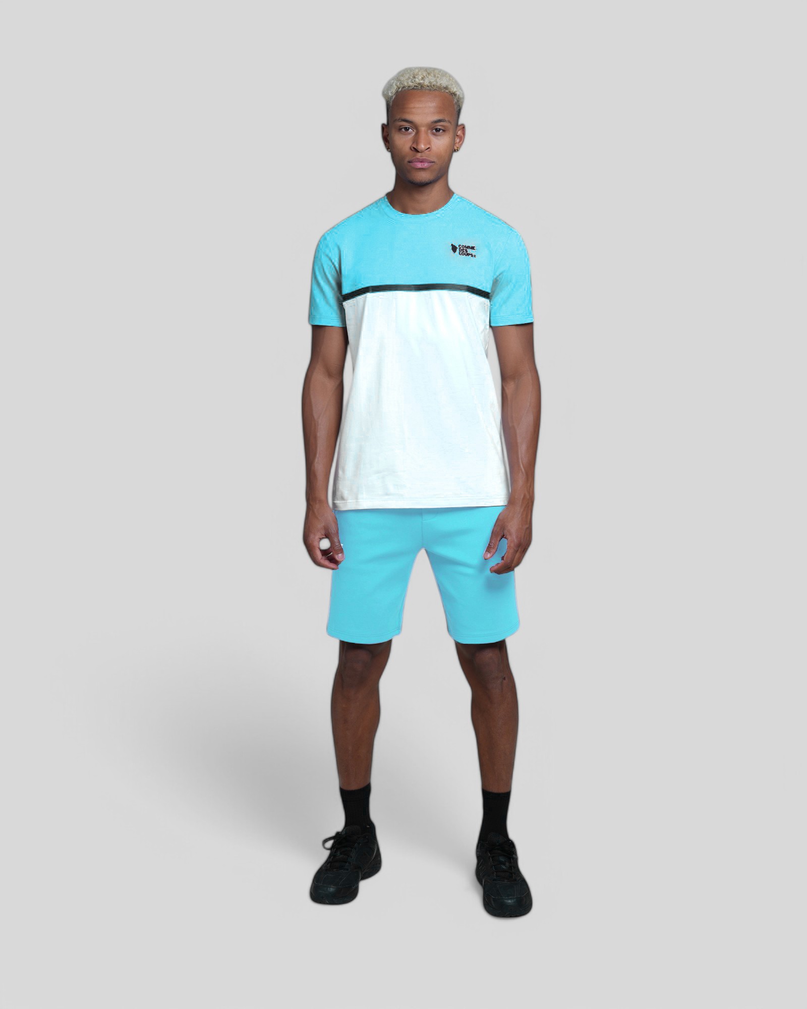 Ensemble Short T-Shirt EVEREST Ocean Bleu