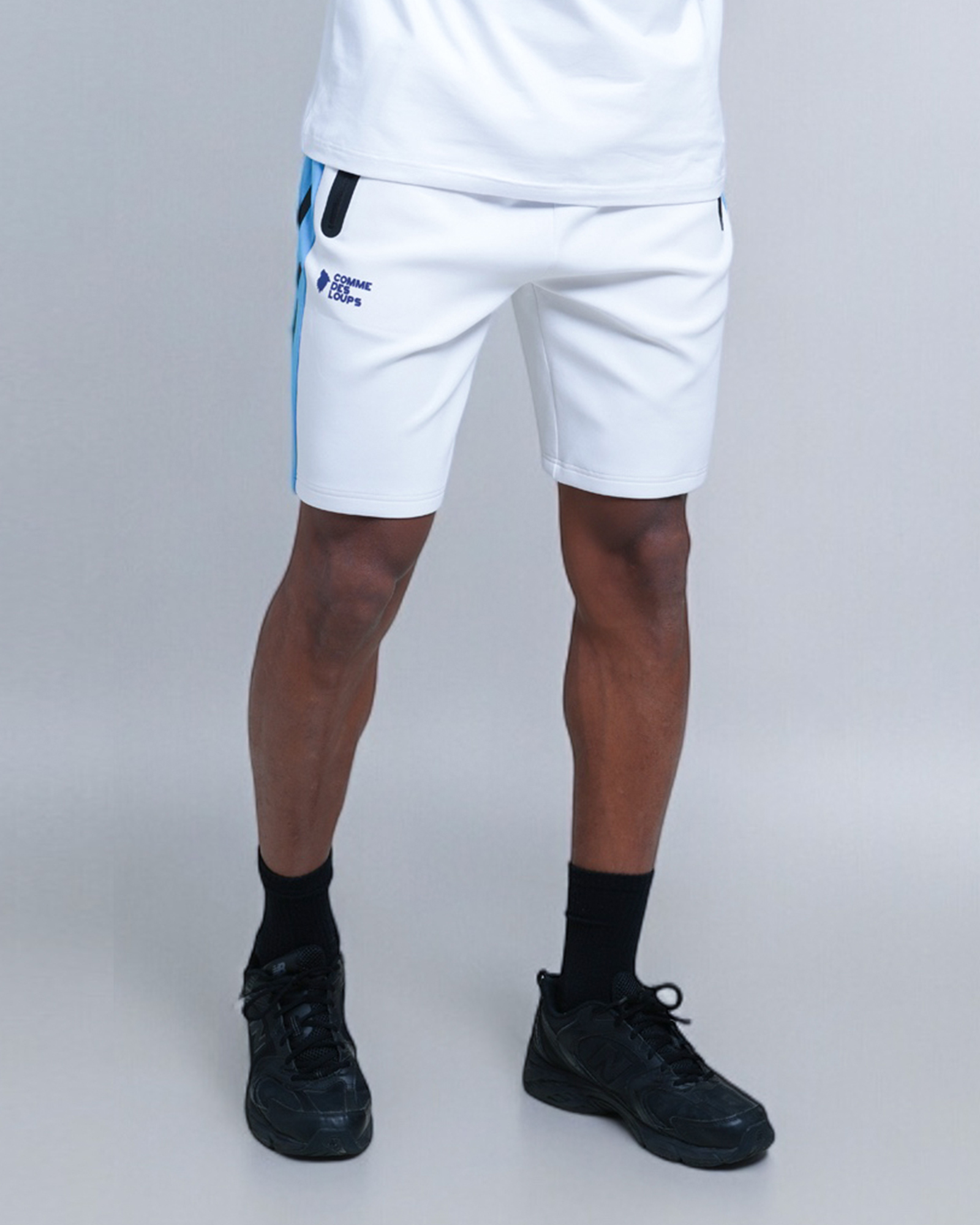 Short comme des loups Wimbledon Blanc Ocean