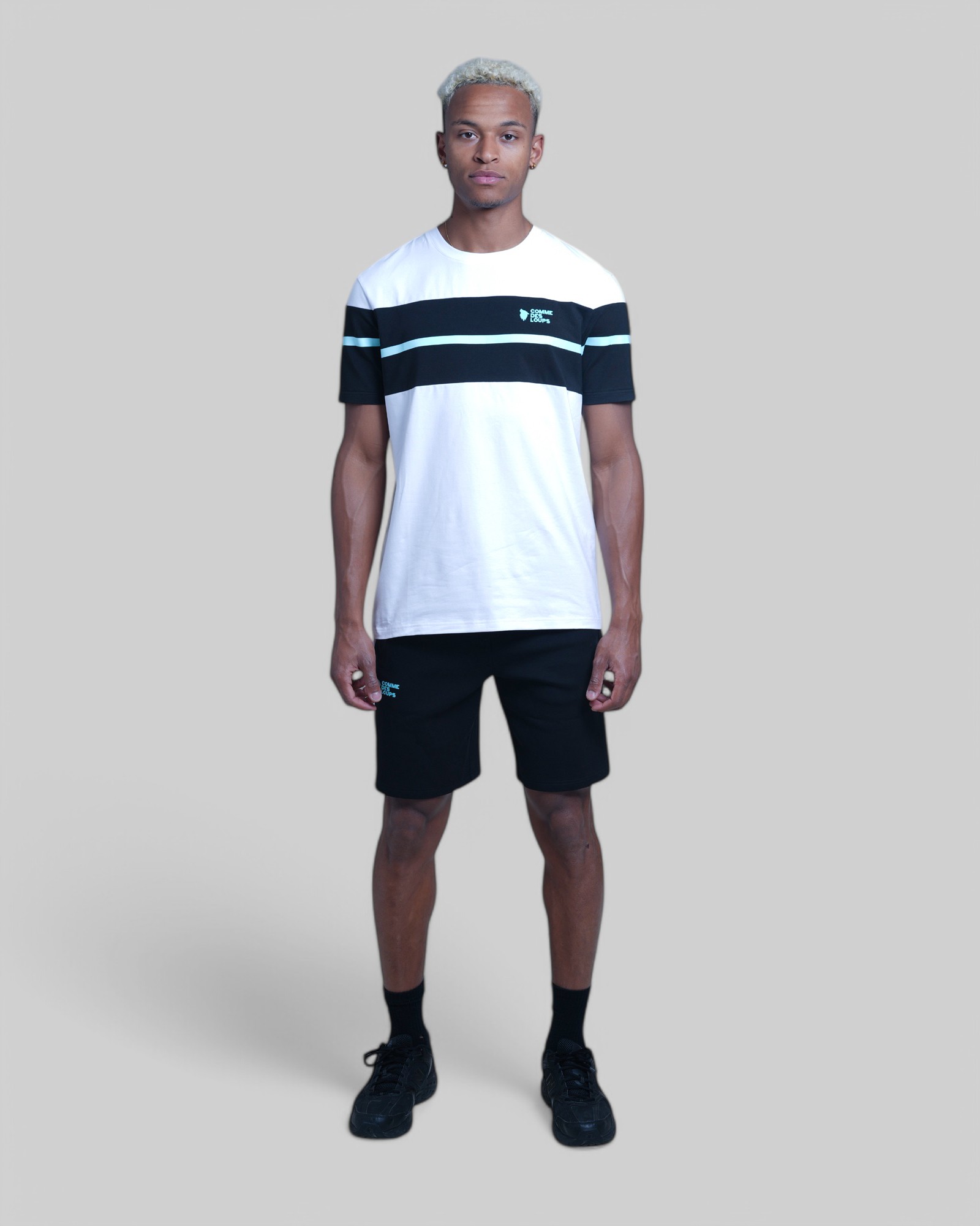 T-shirt comme des loups Wimbledon Ocean Noir