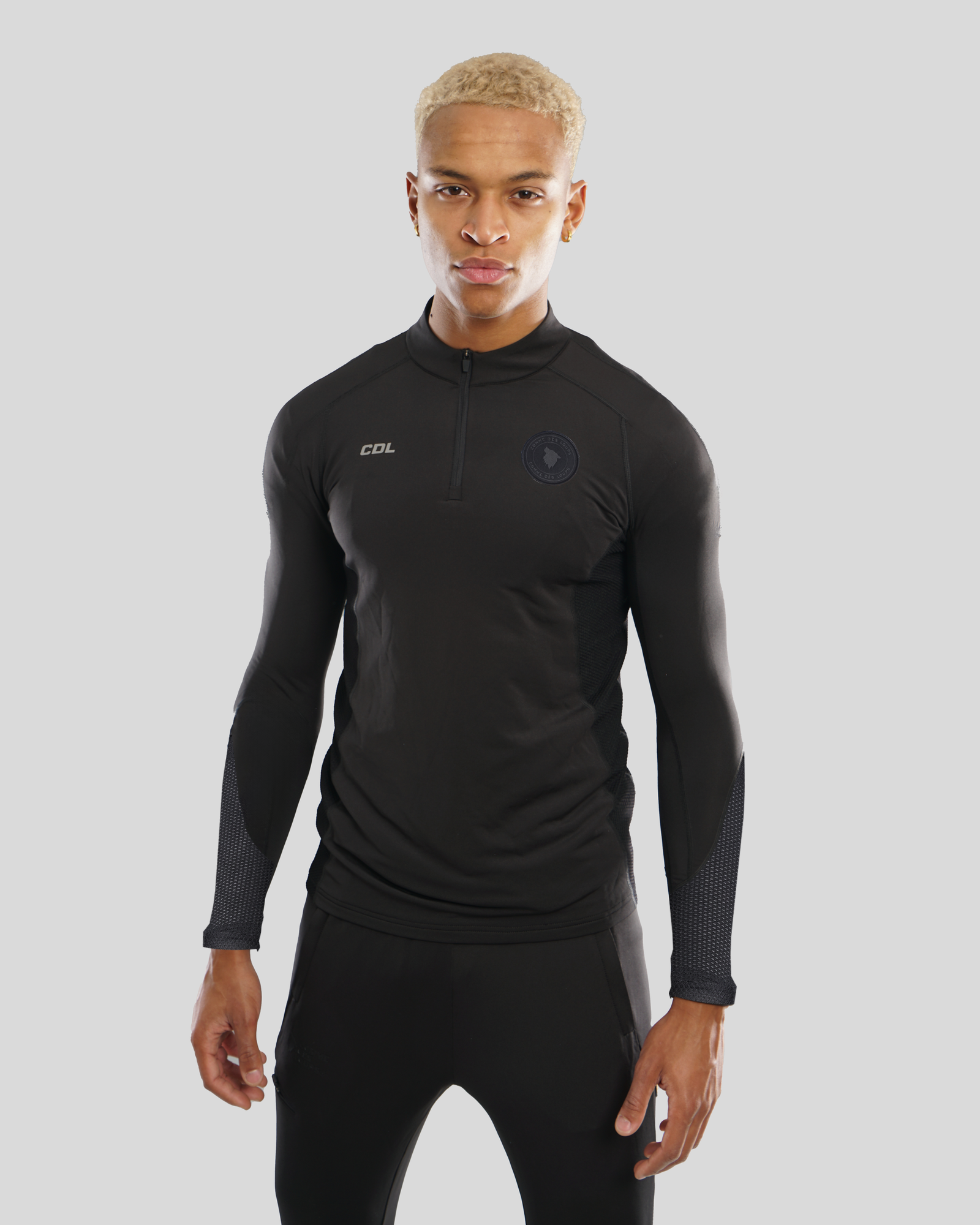 Tee-Shirt Manche Longue Comme Des Loups Eddy Noir