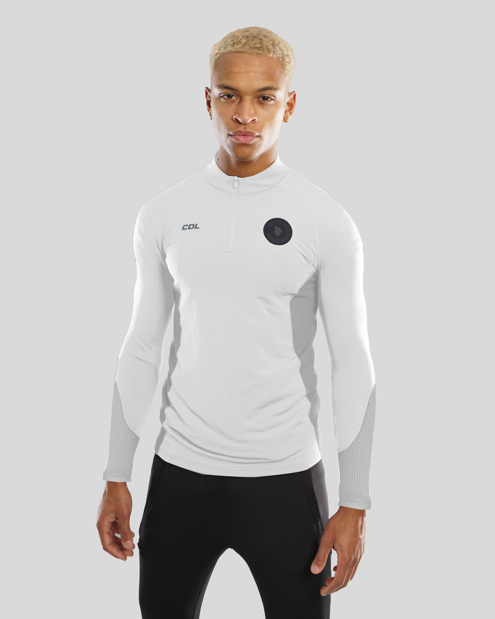 Tee-Shirt Manche Longue Comme Des Loups Eddy Blanc