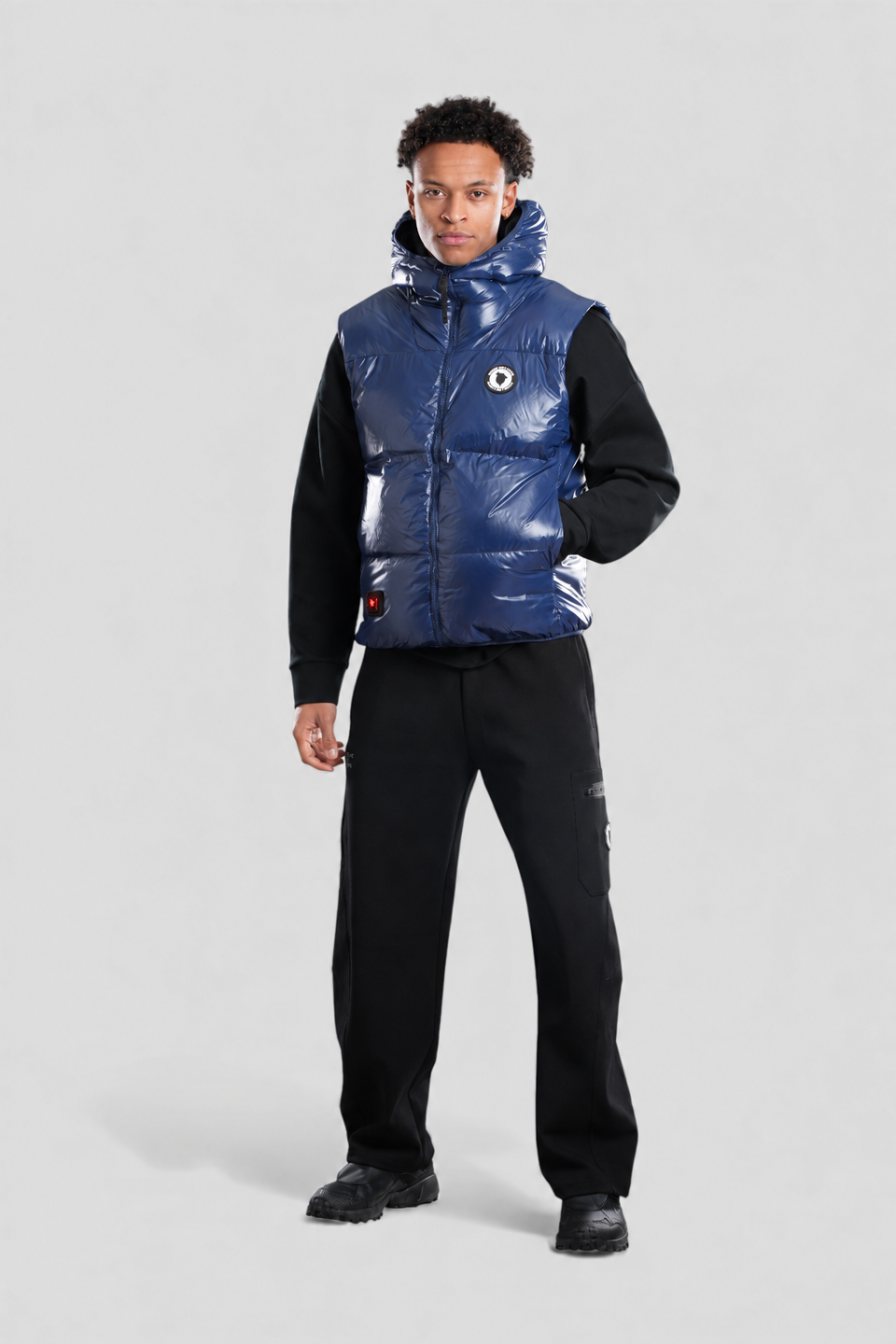 Doudoune Chauffante Sans Manche SEOUL Bleu Sport
