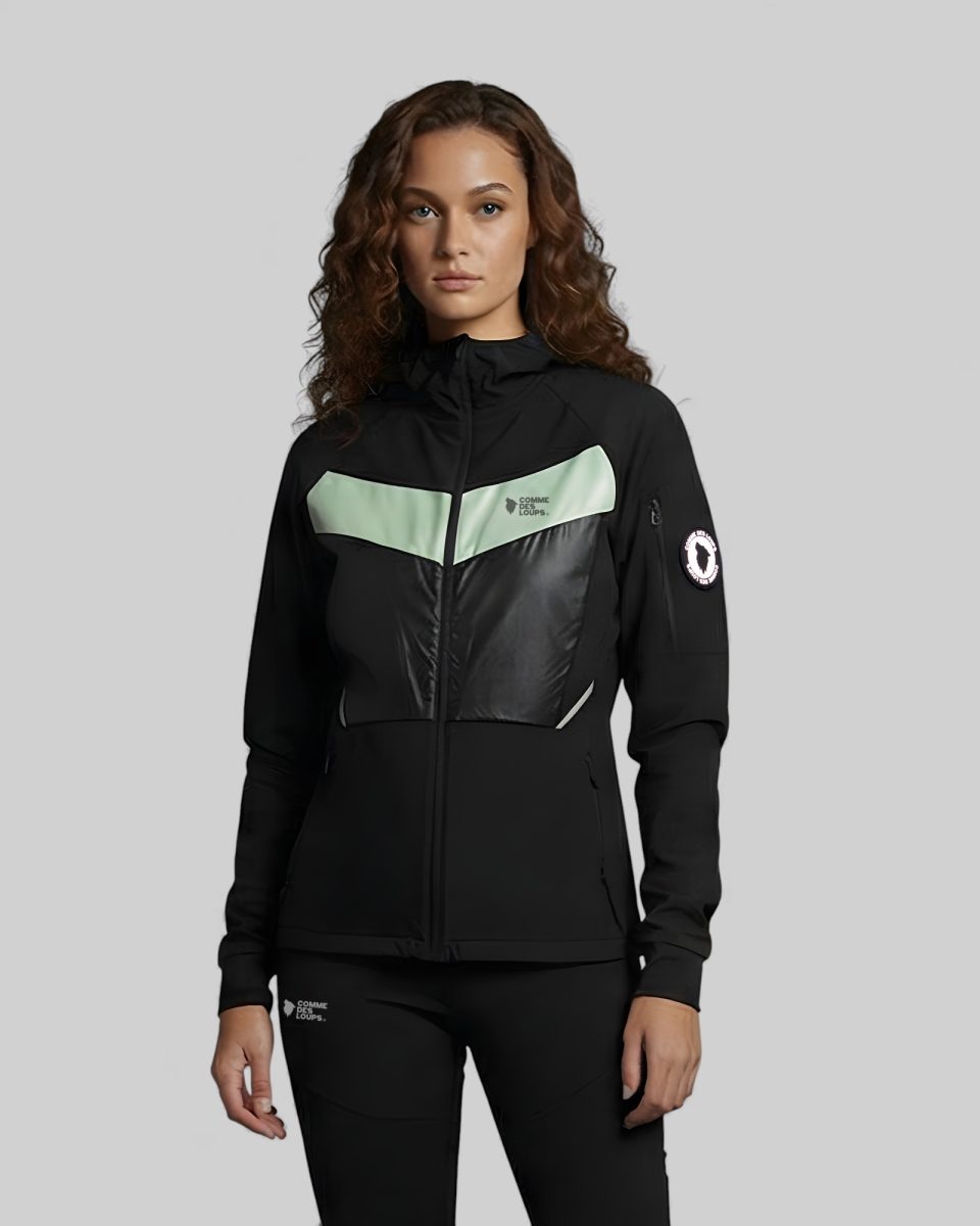 Veste Tech Femme New York Noir
