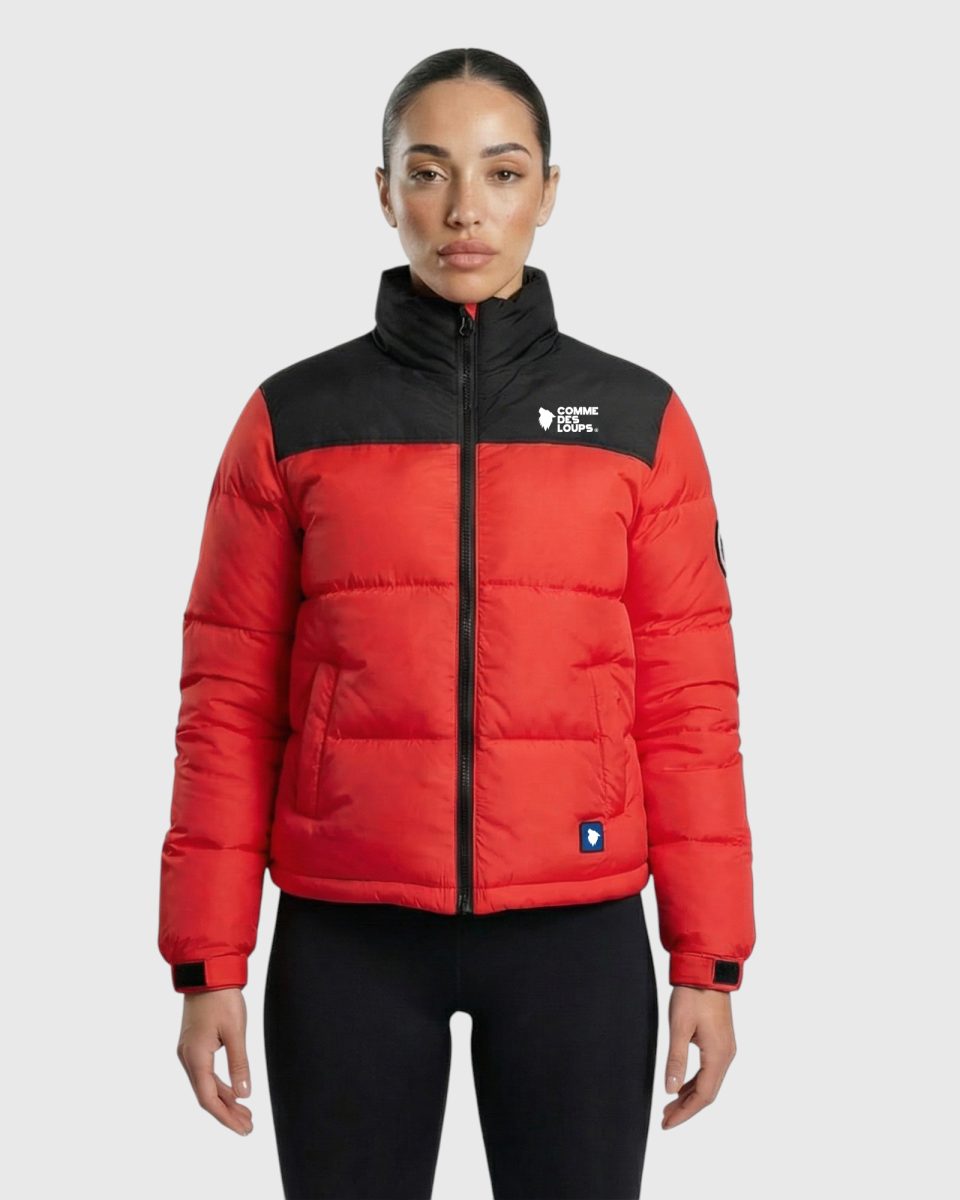 Doudoune Chauffante Femme VAL MOREL Rouge / Noir