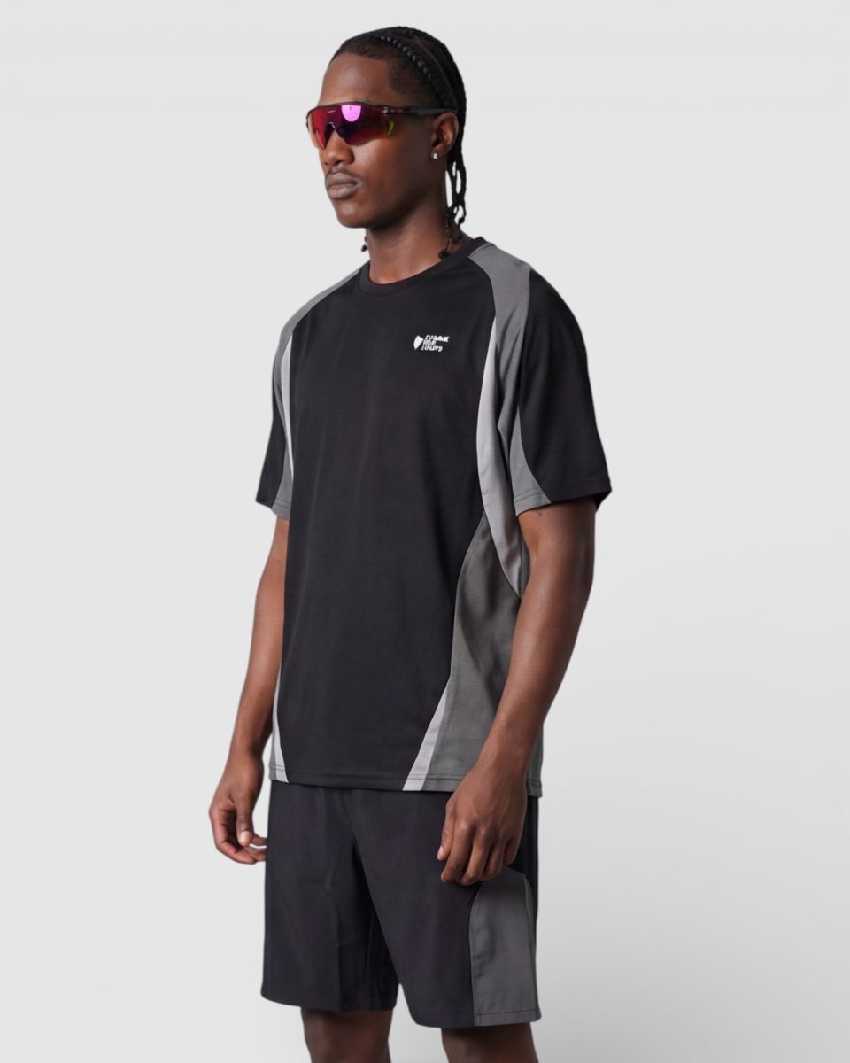 Tee-Shirt Comme Des Loups WAVE Noir Anthracite