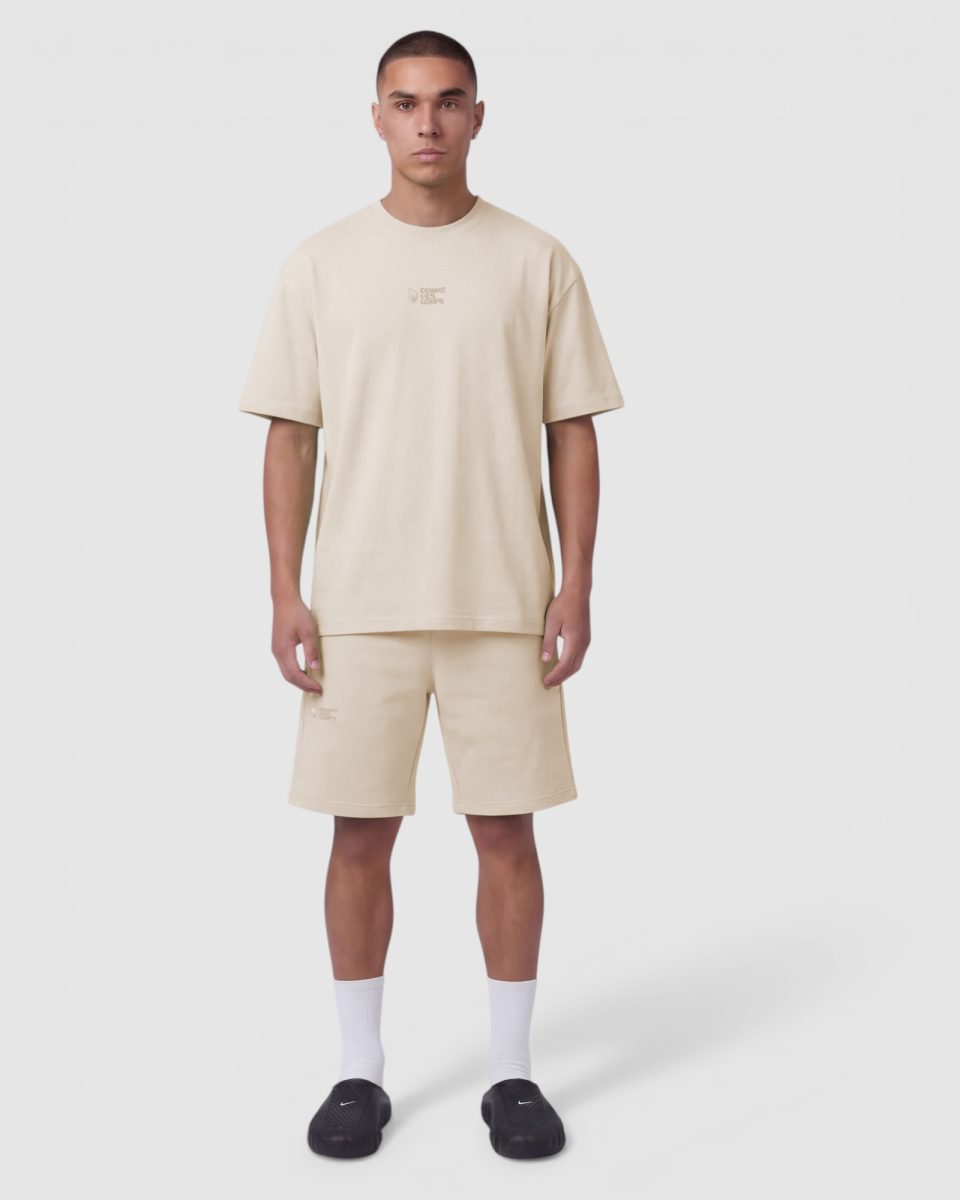 Ensemble Short T-shirt Japan Beige