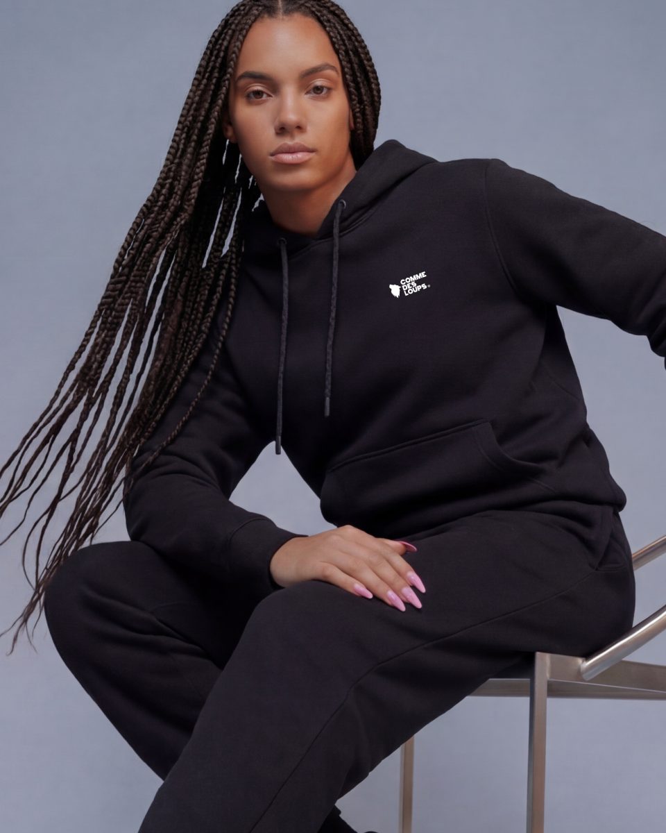 Sweat Capuche Femme PORTLAND Noir