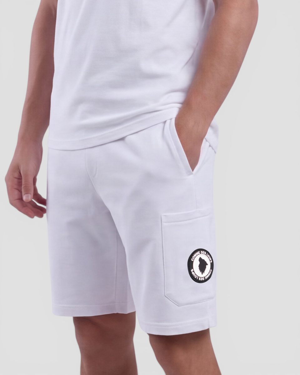 Short comme des loups Classico BLANC